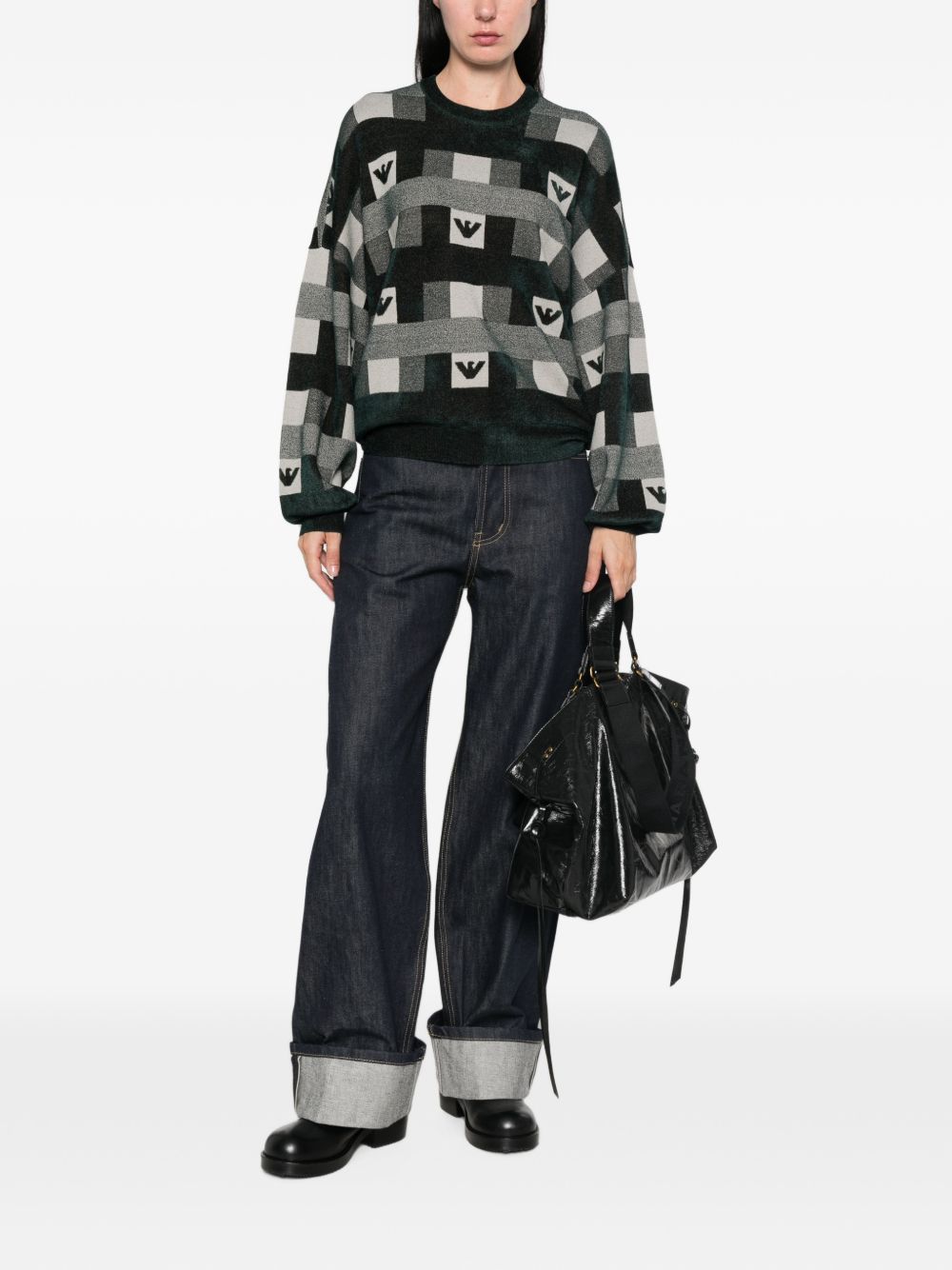 Emporio Armani Logo Crewneck Sweater