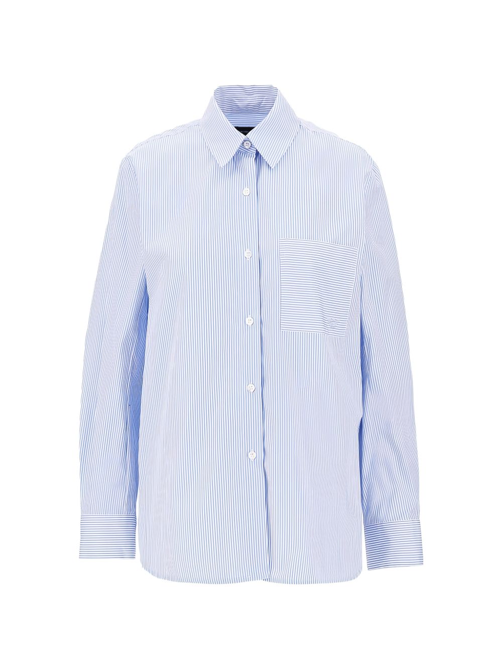 Emporio Armani Striped Cotton Shirt