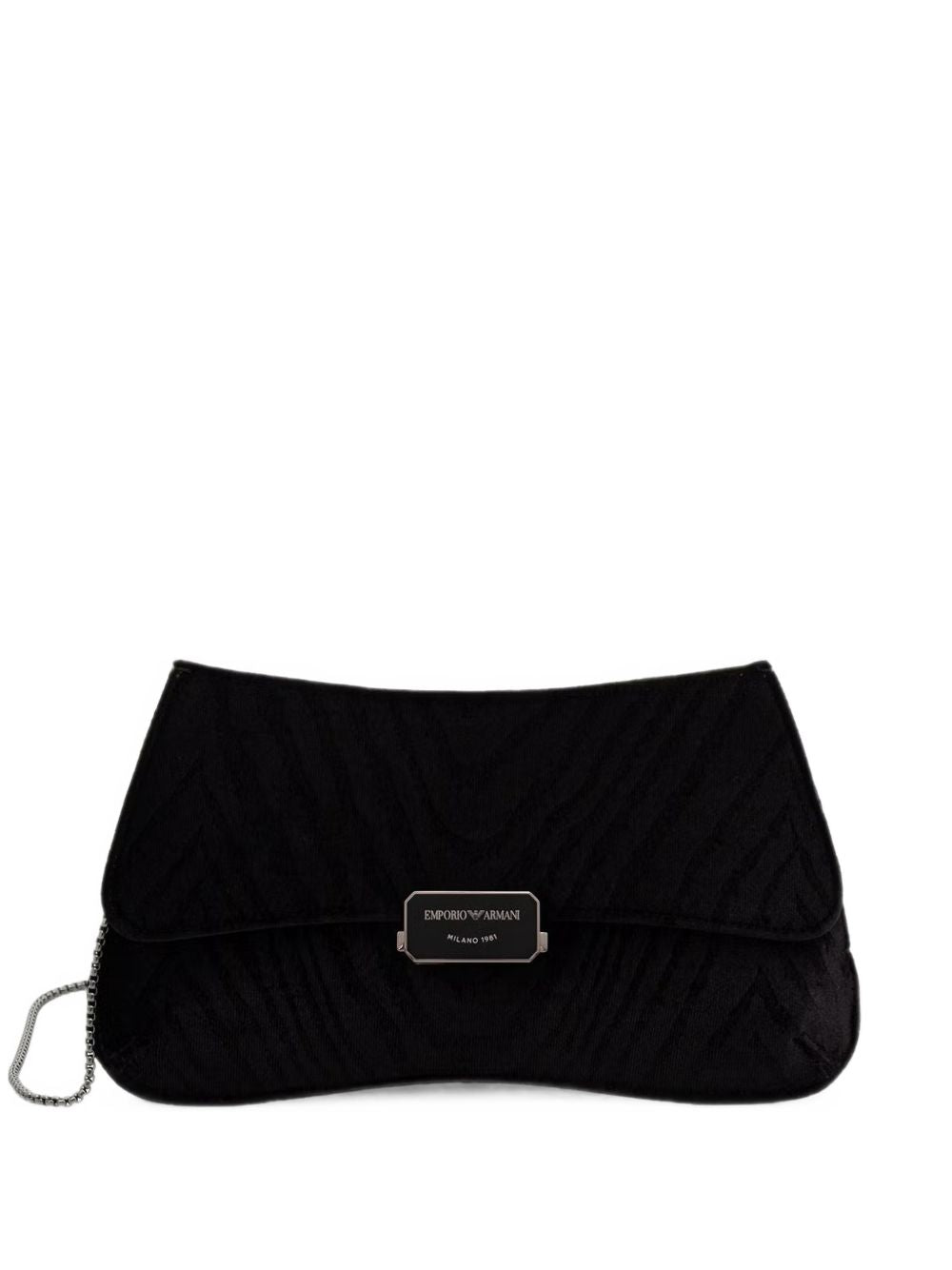 Emporio Armani Velvet Clutch