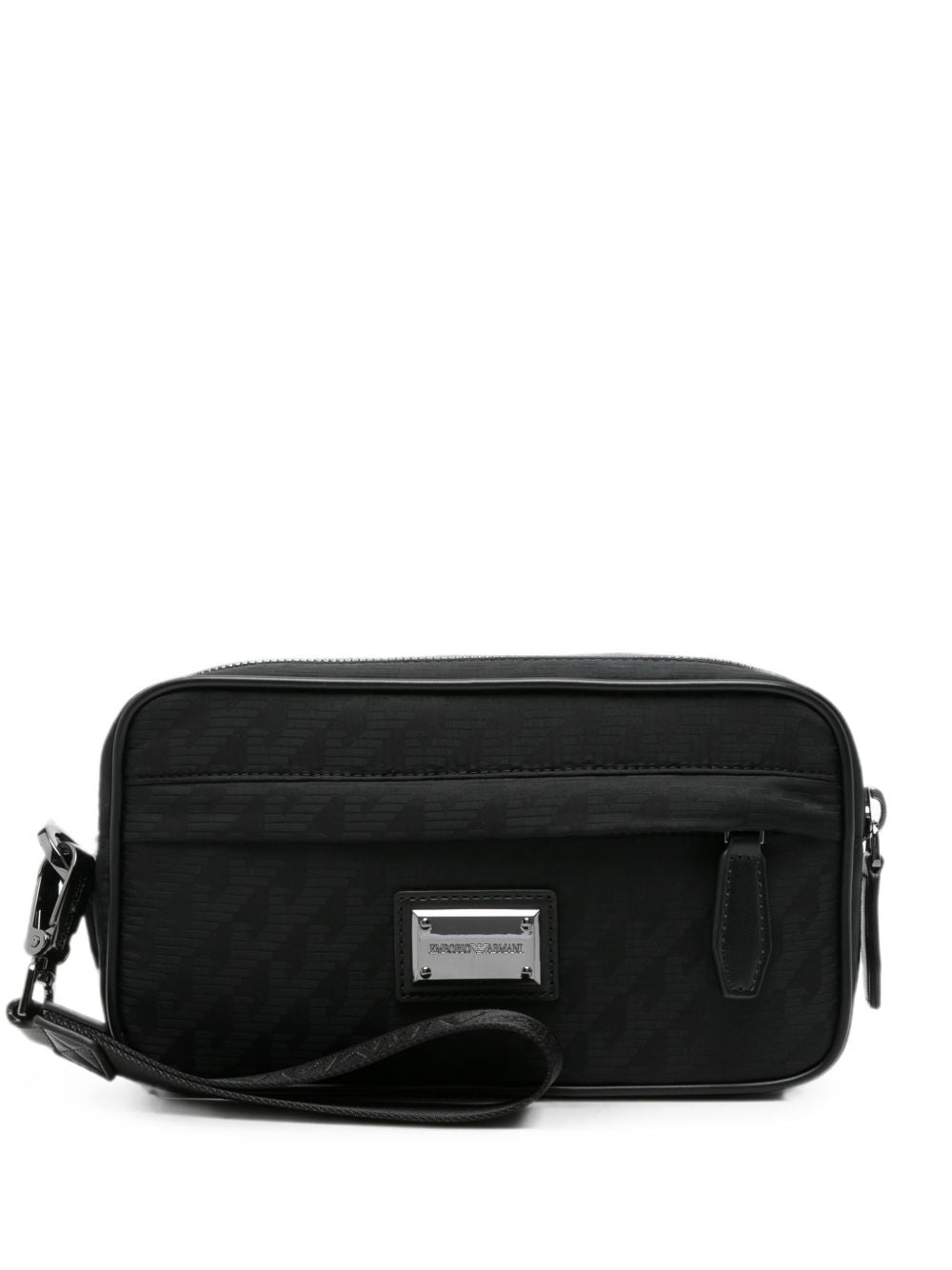 Emporio Armani Eagle All Over Nylon Beauty Case