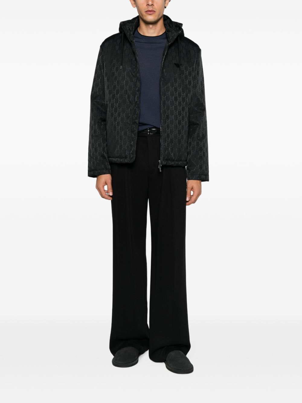 Emporio Armani Coats BLACK