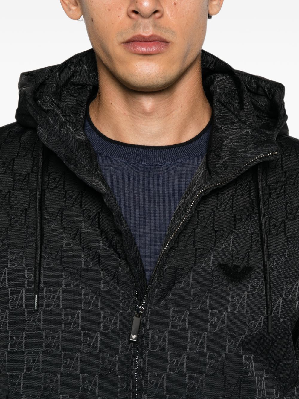 Emporio Armani Coats BLACK
