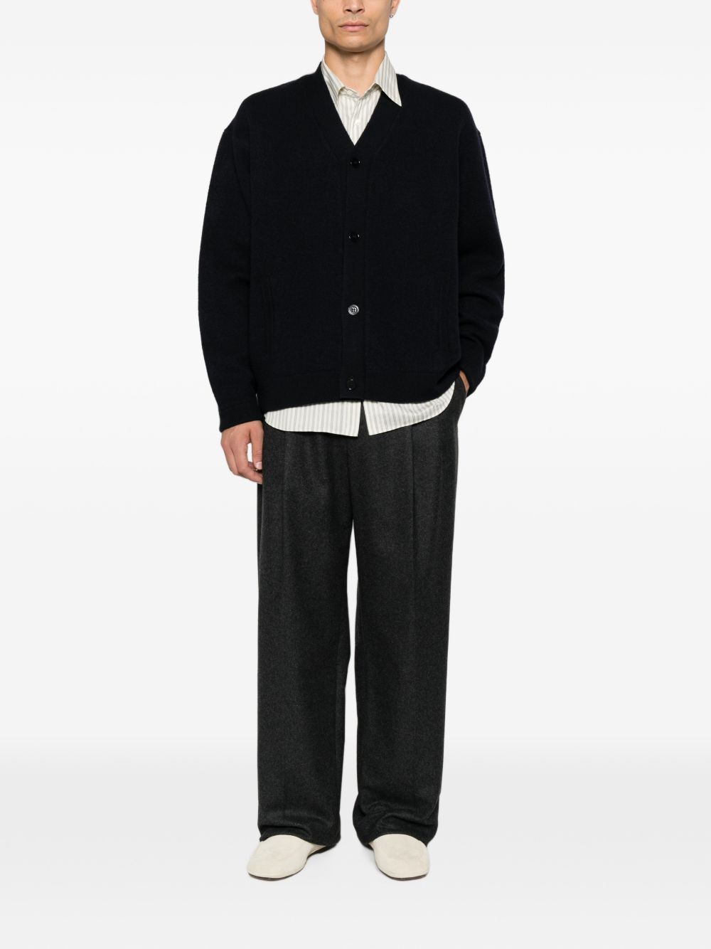 Emporio Armani Wool Blend Trousers