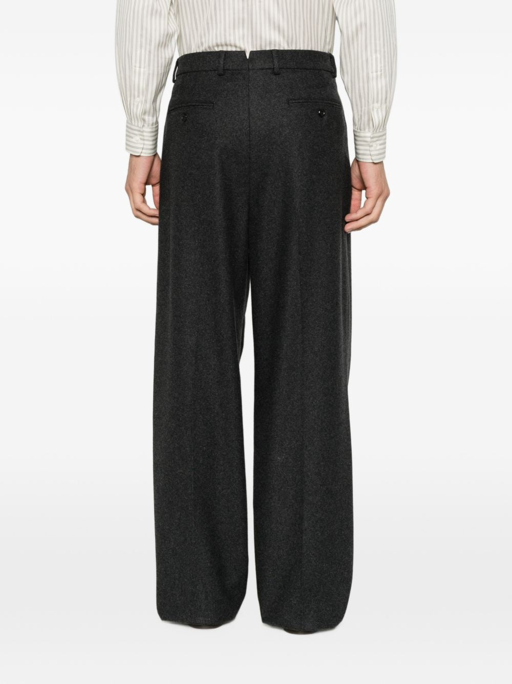 Emporio Armani Wool Blend Trousers