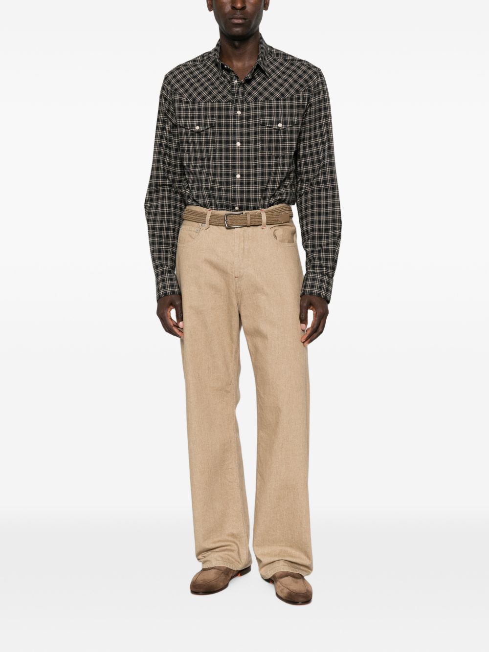 Emporio Armani Shirts BLACK