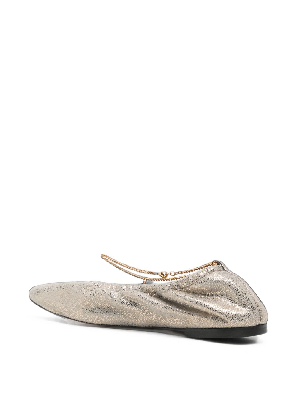 Stella McCartney Flat shoes SILVER