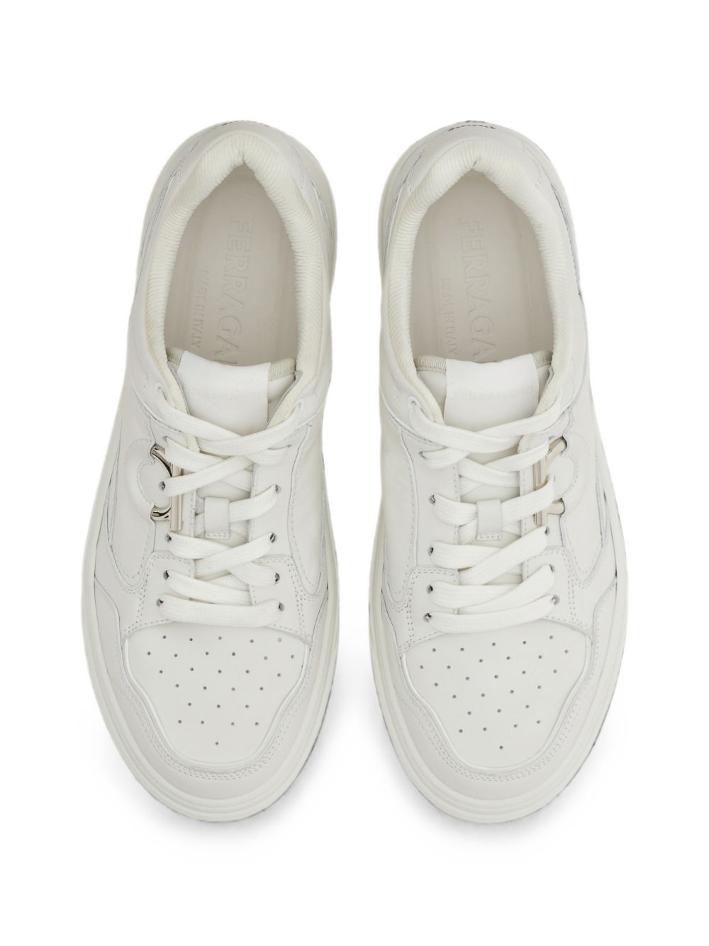 Ferragamo Leather Sneakers