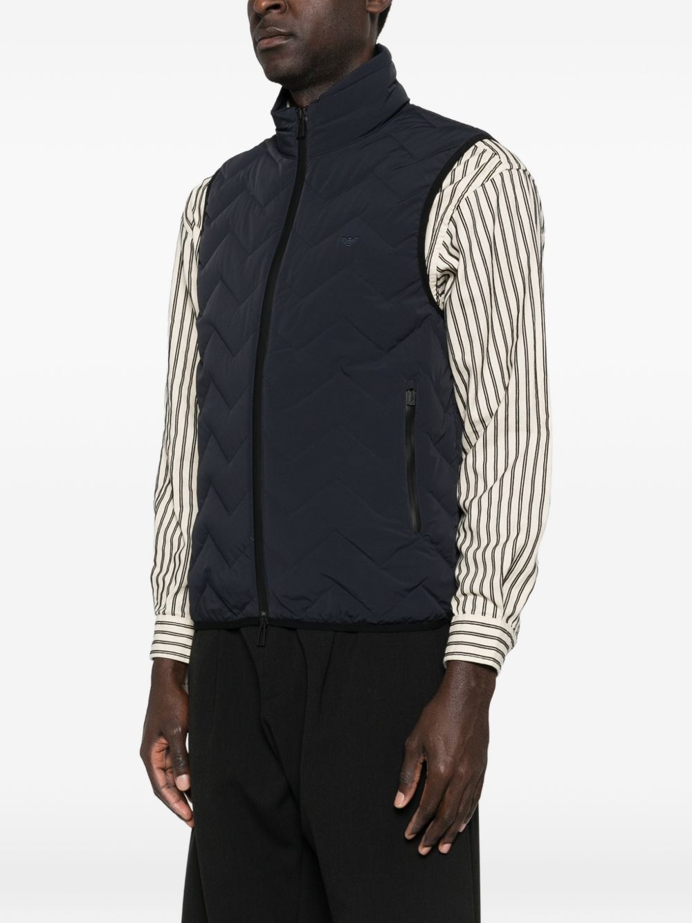 Emporio Armani Nylon Down Vest