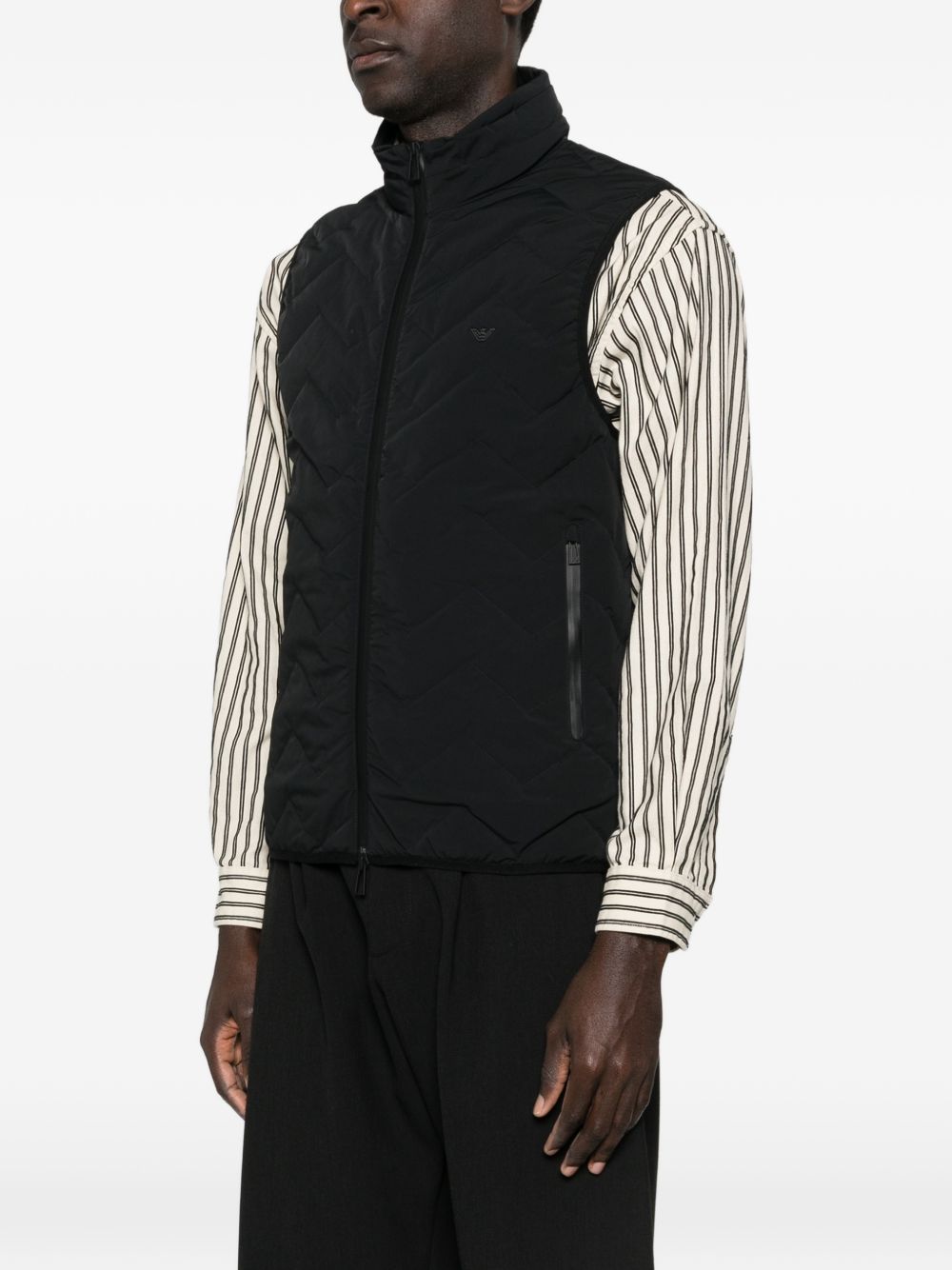 Emporio Armani Nylon Down Vest