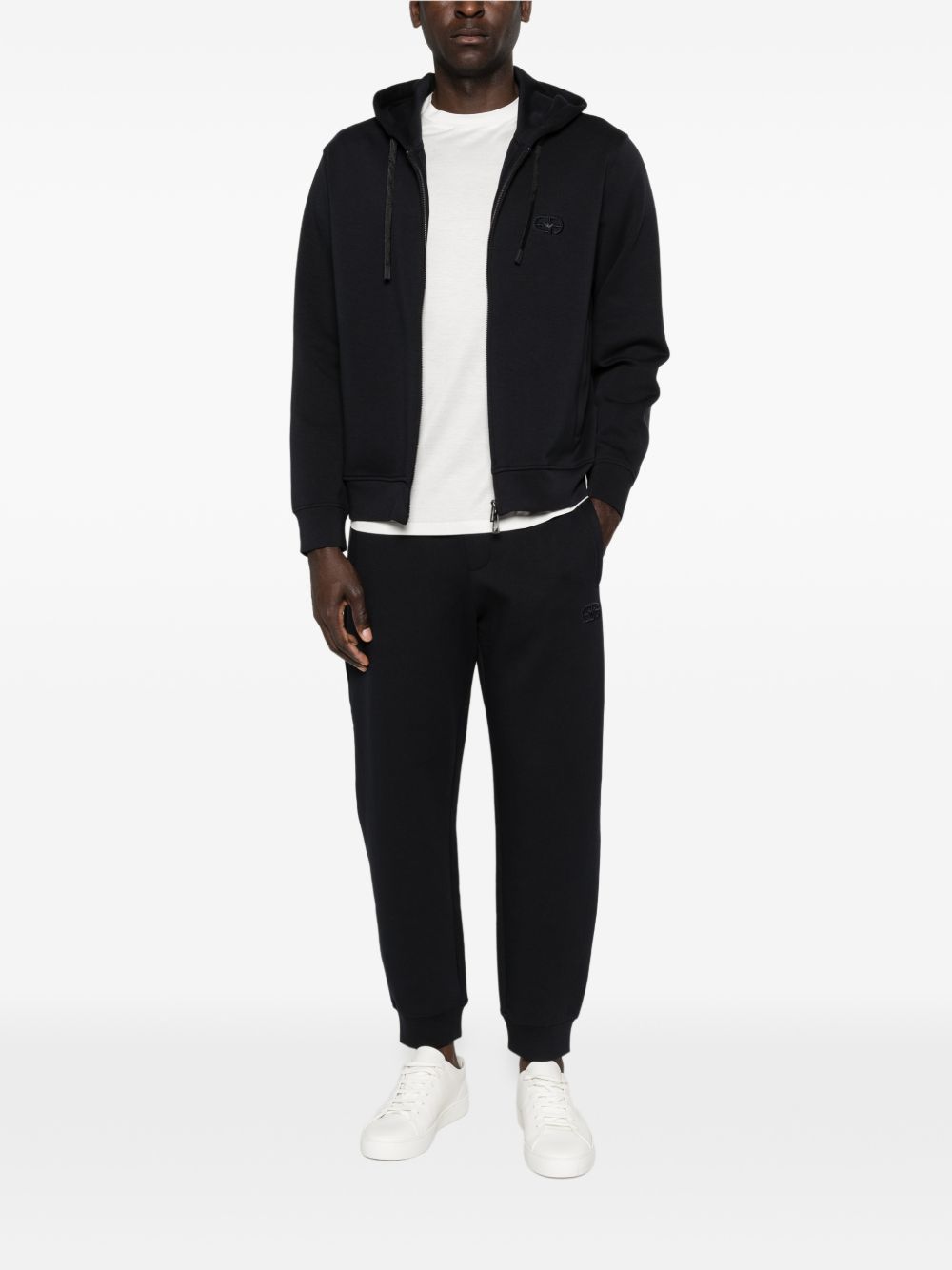 Emporio Armani Logo Cotton Sweatpants