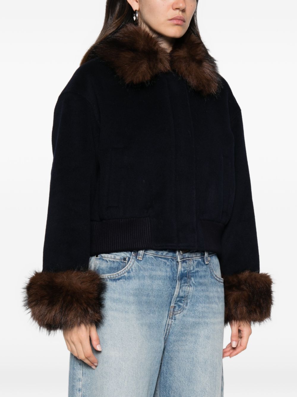 Self-Portrait Wool jacket