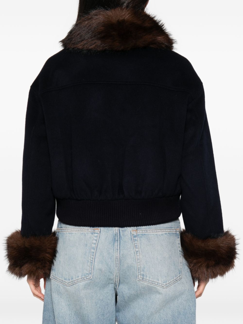 Self-Portrait Wool jacket