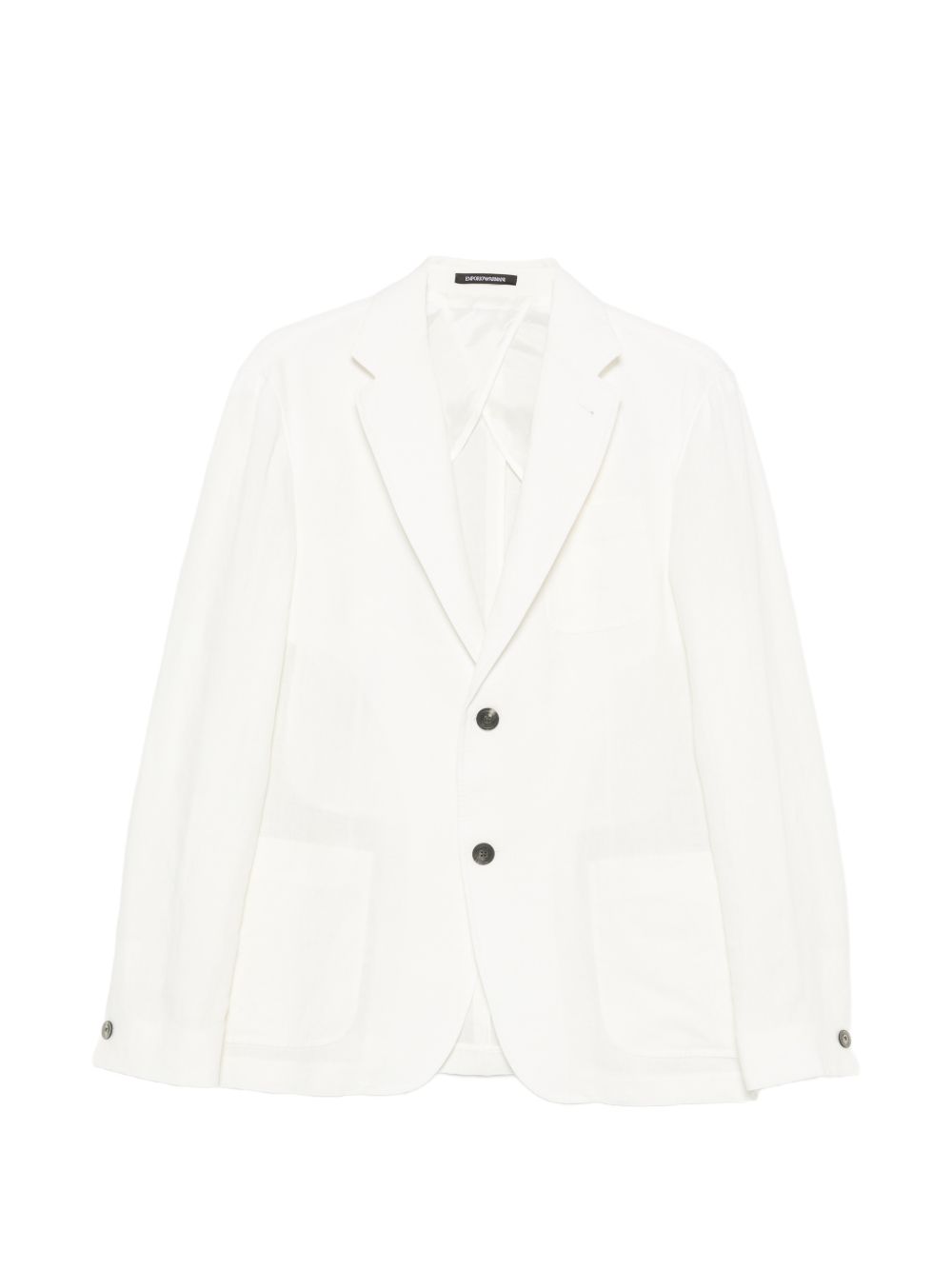 Emporio Armani Linen Single-Breasted Jacket