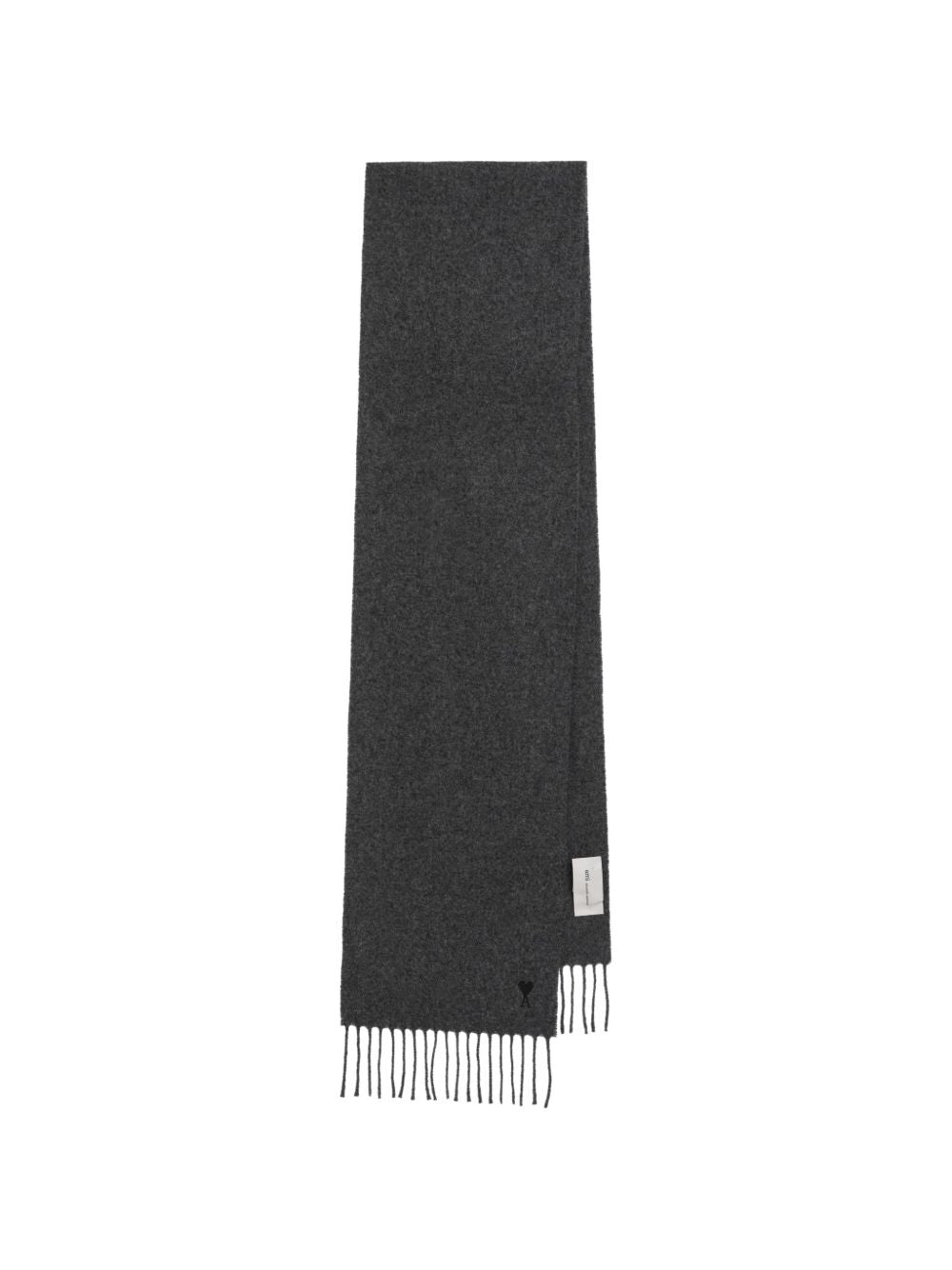 Ami Paris Scarfs DARK GREY
