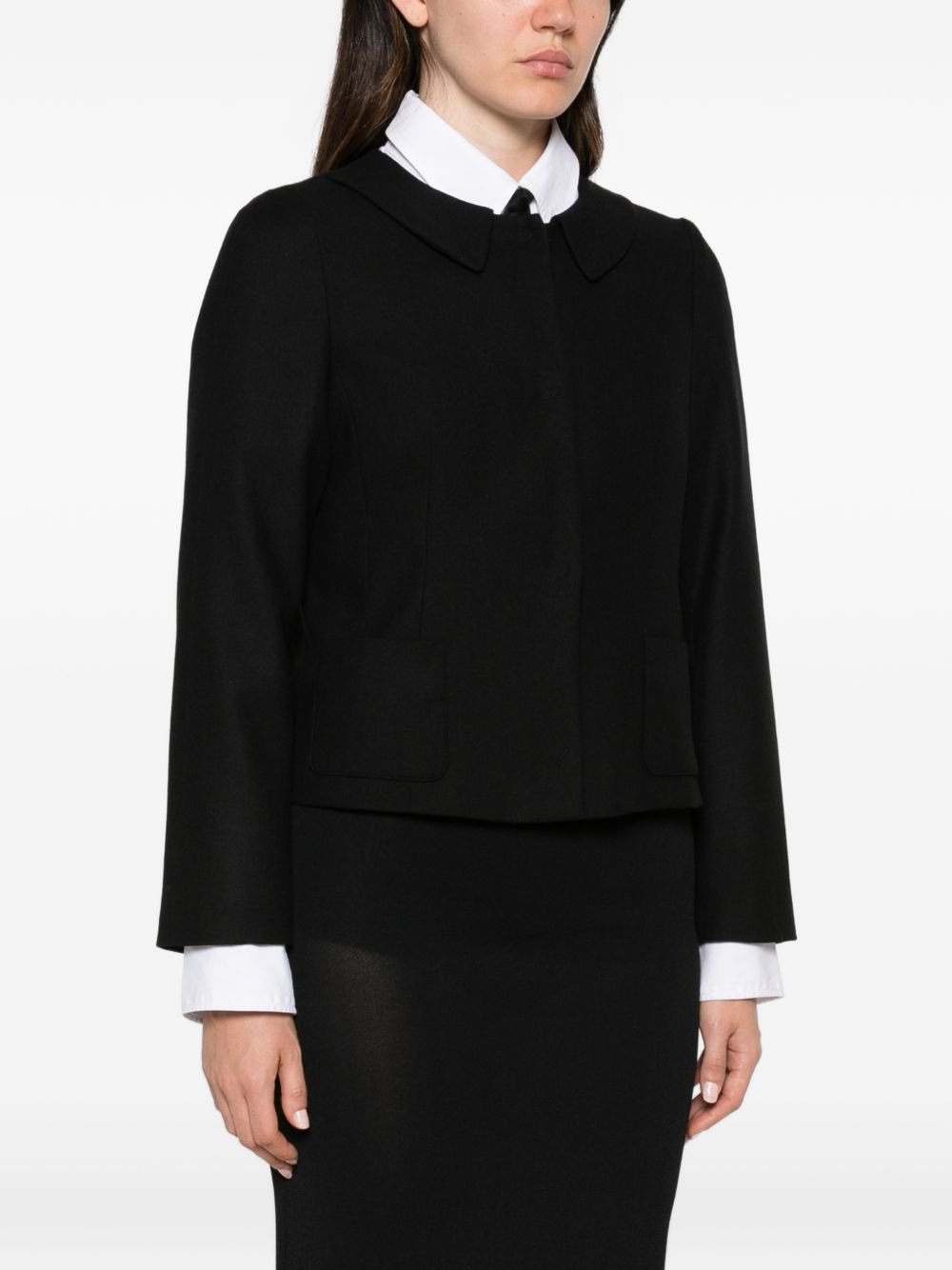 Emporio Armani Jackets BLACK