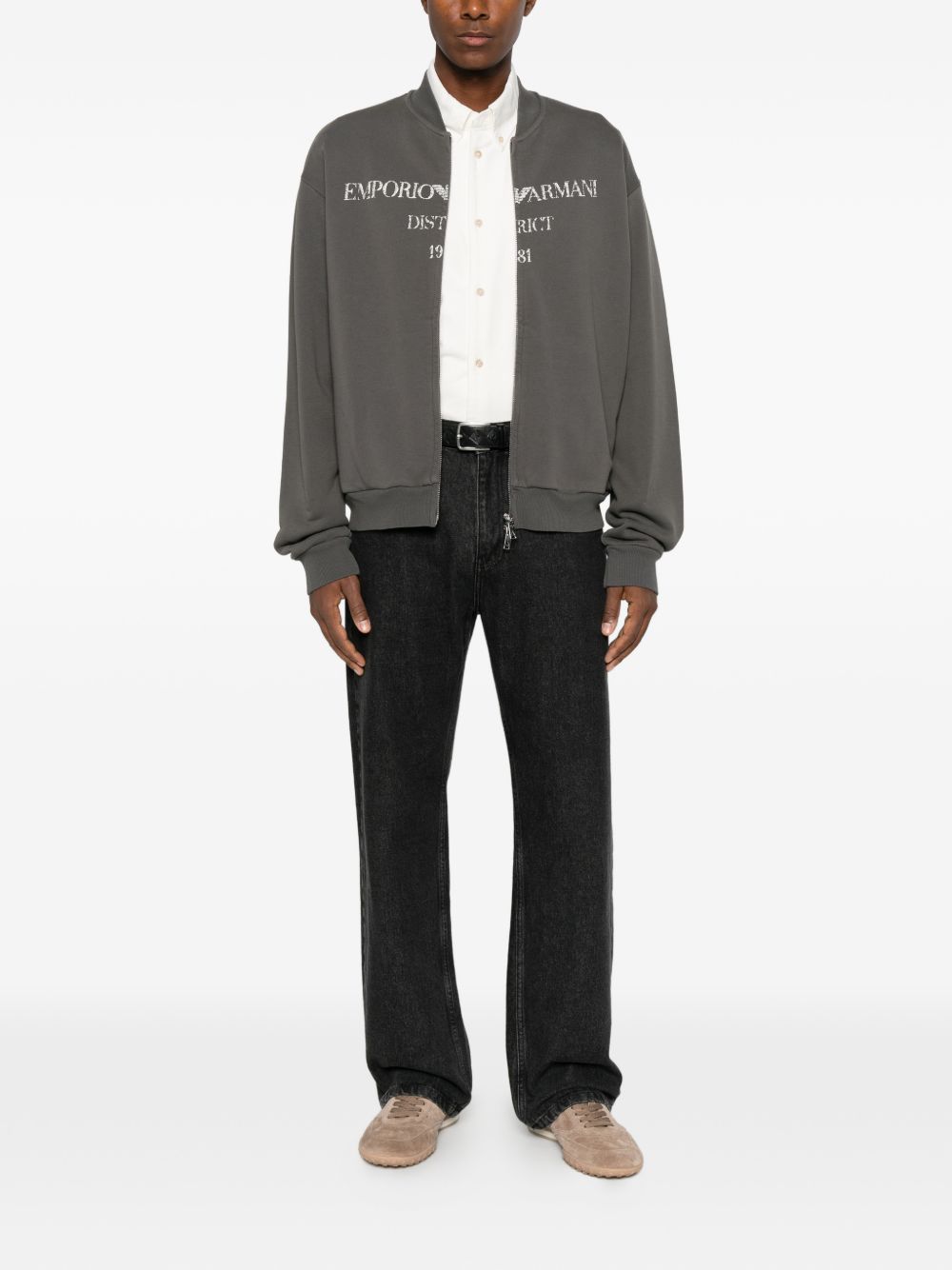 Emporio Armani Coats GREY