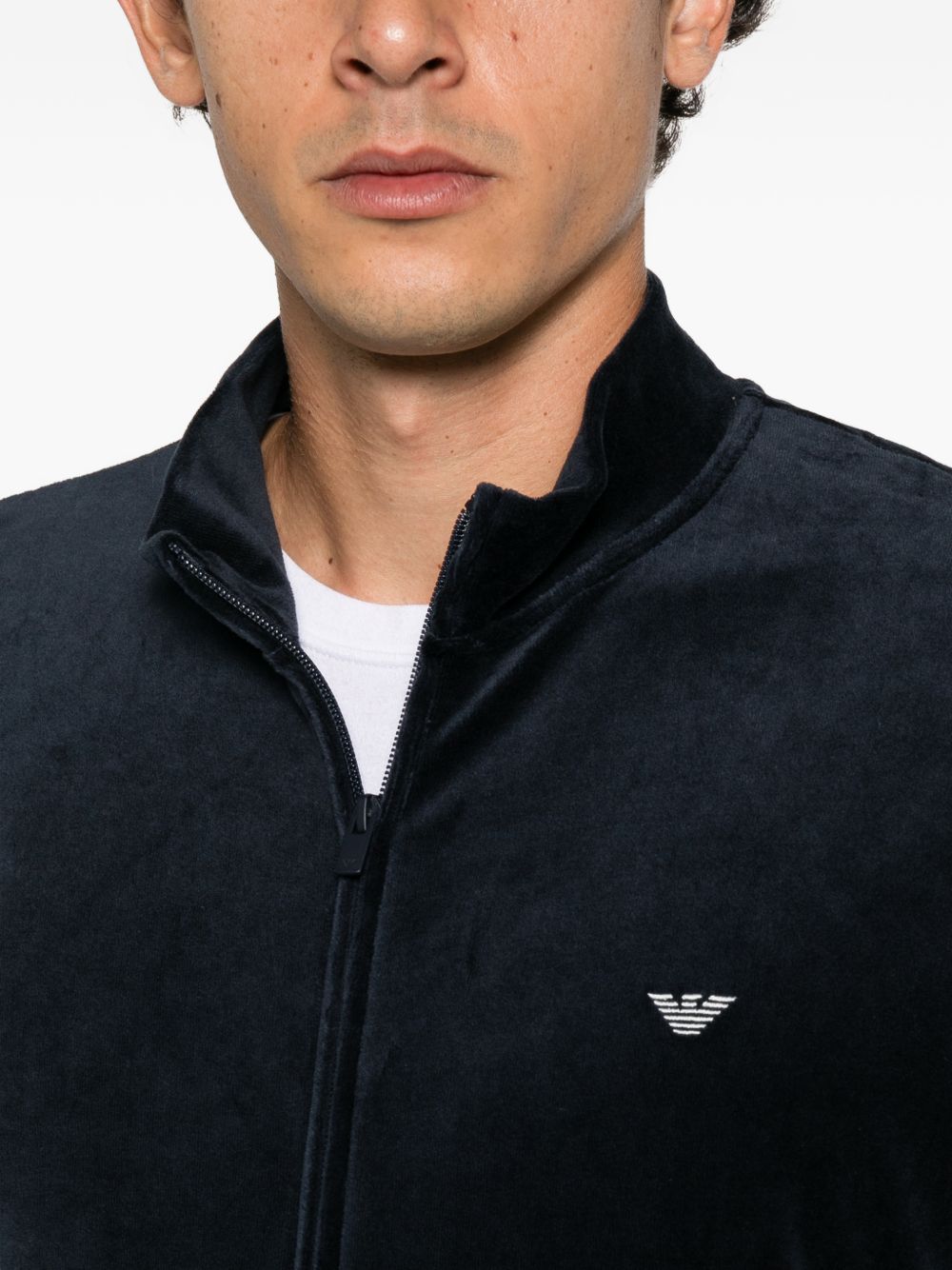 Emporio Armani Sweaters NAVY
