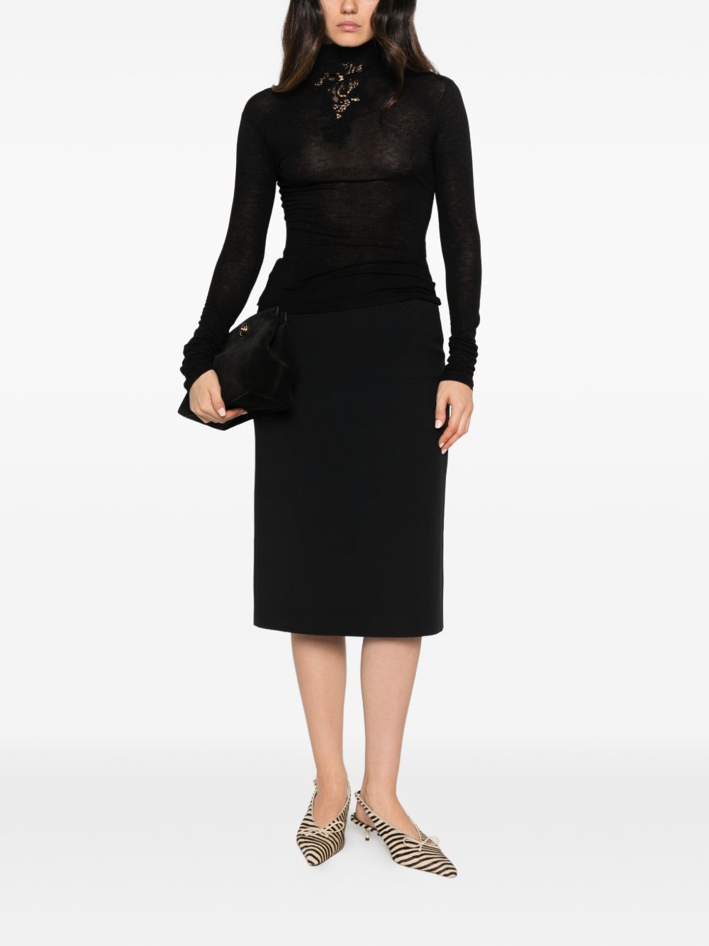 Ermanno Scervino Sweaters BLACK