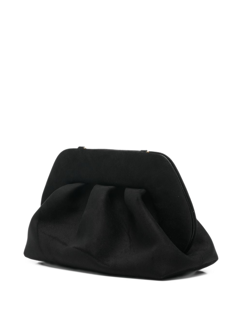 Themoire' Bios suede clutch