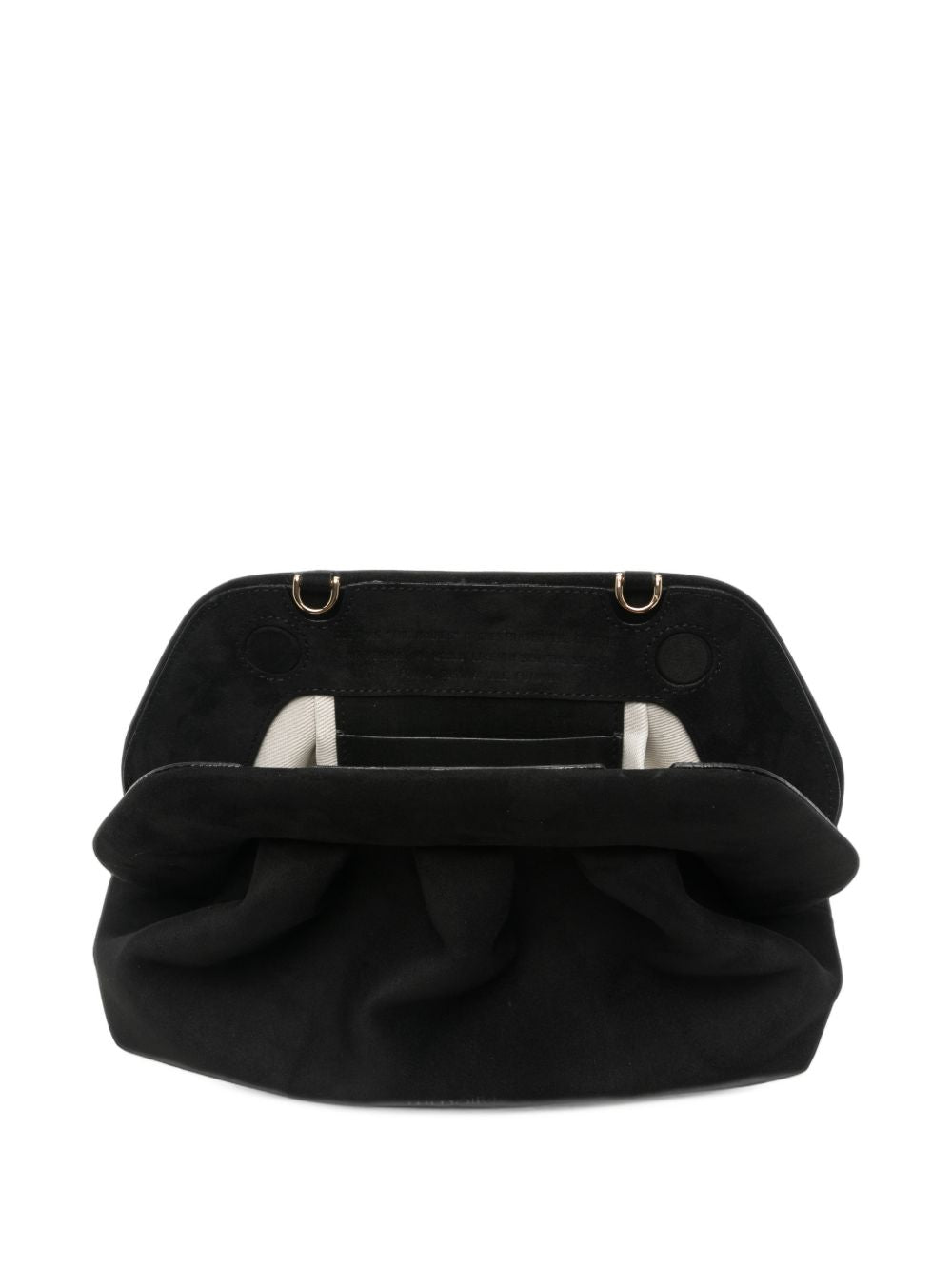 Themoire' Bios suede clutch