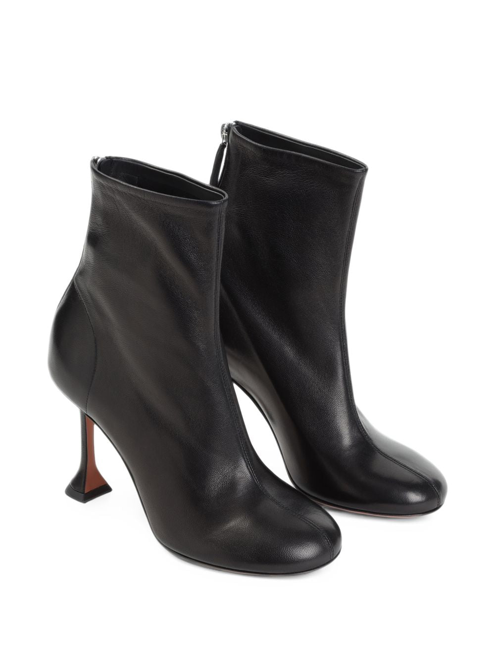 Amina Muaddi Iris leather boots