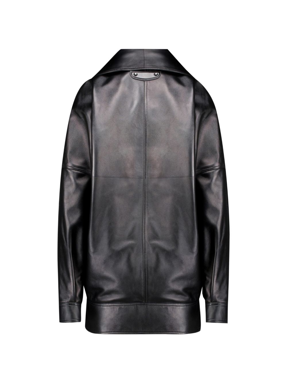 Balenciaga Leather bomber jacket