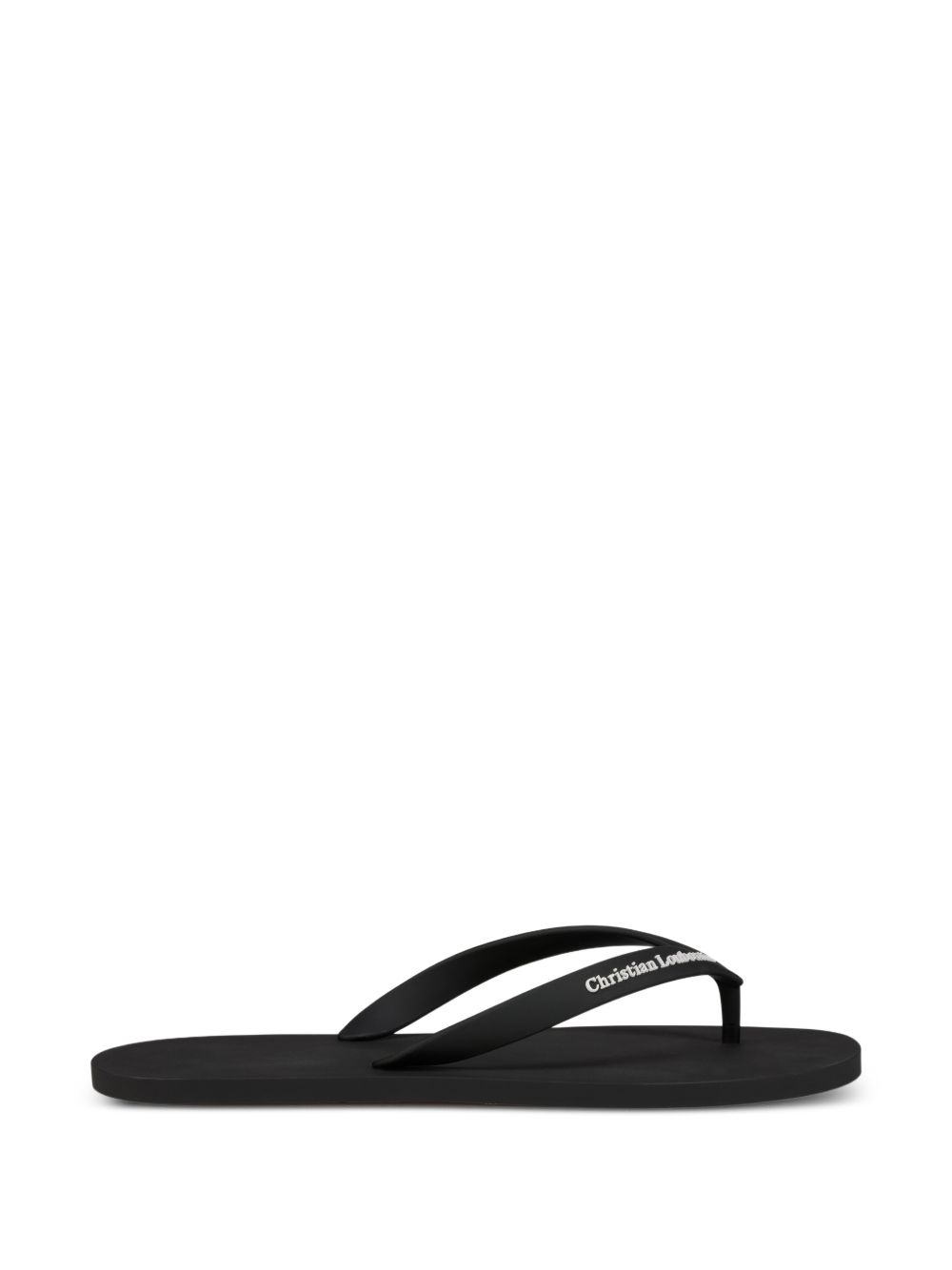 The Christian Louboutin summer thong sandals