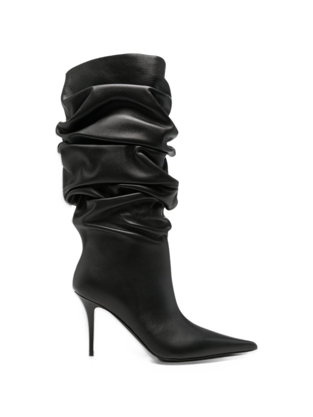 Amina Muaddi Anok leather boots