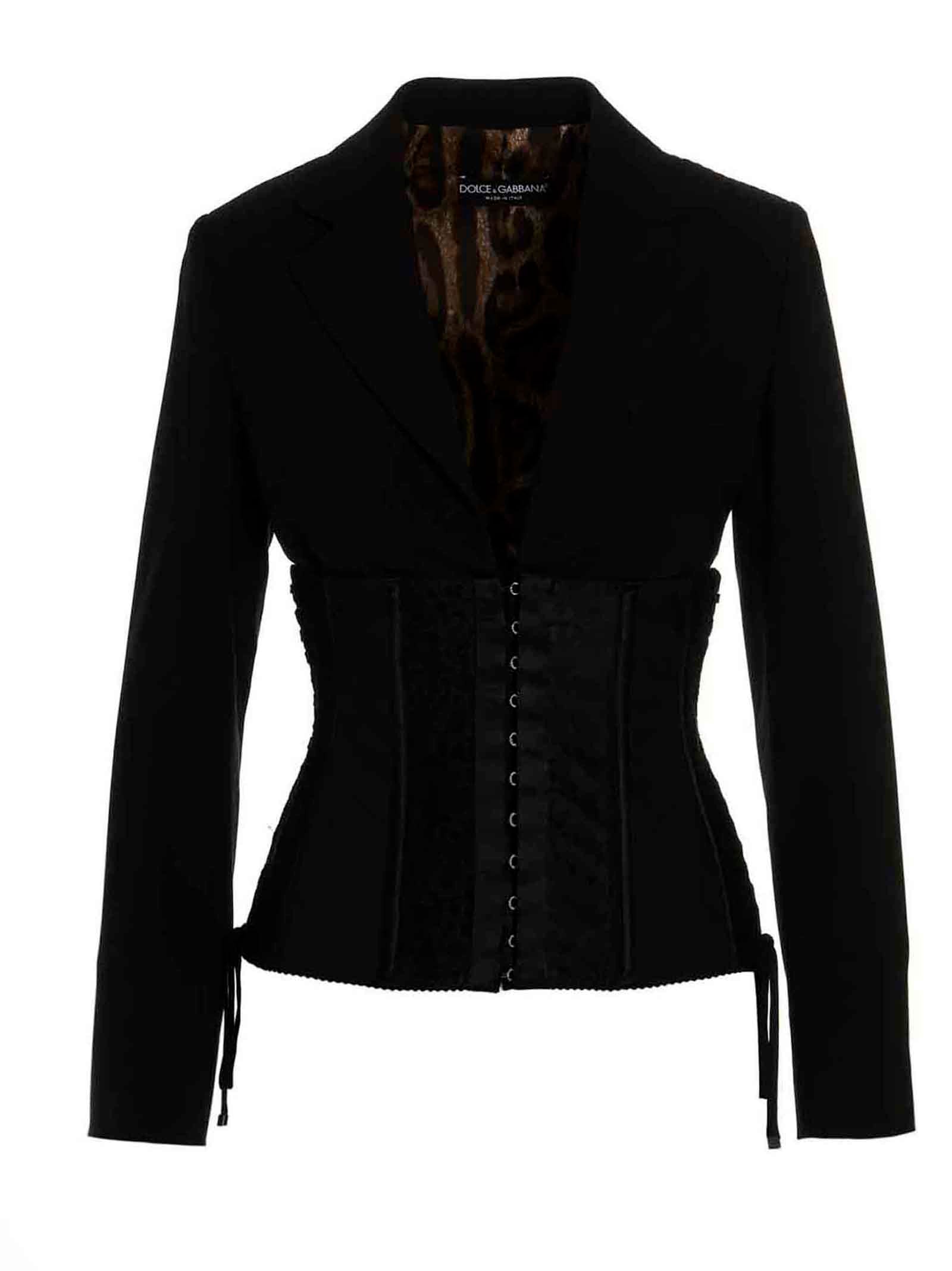 Dolce & Gabbana Corset Blazer