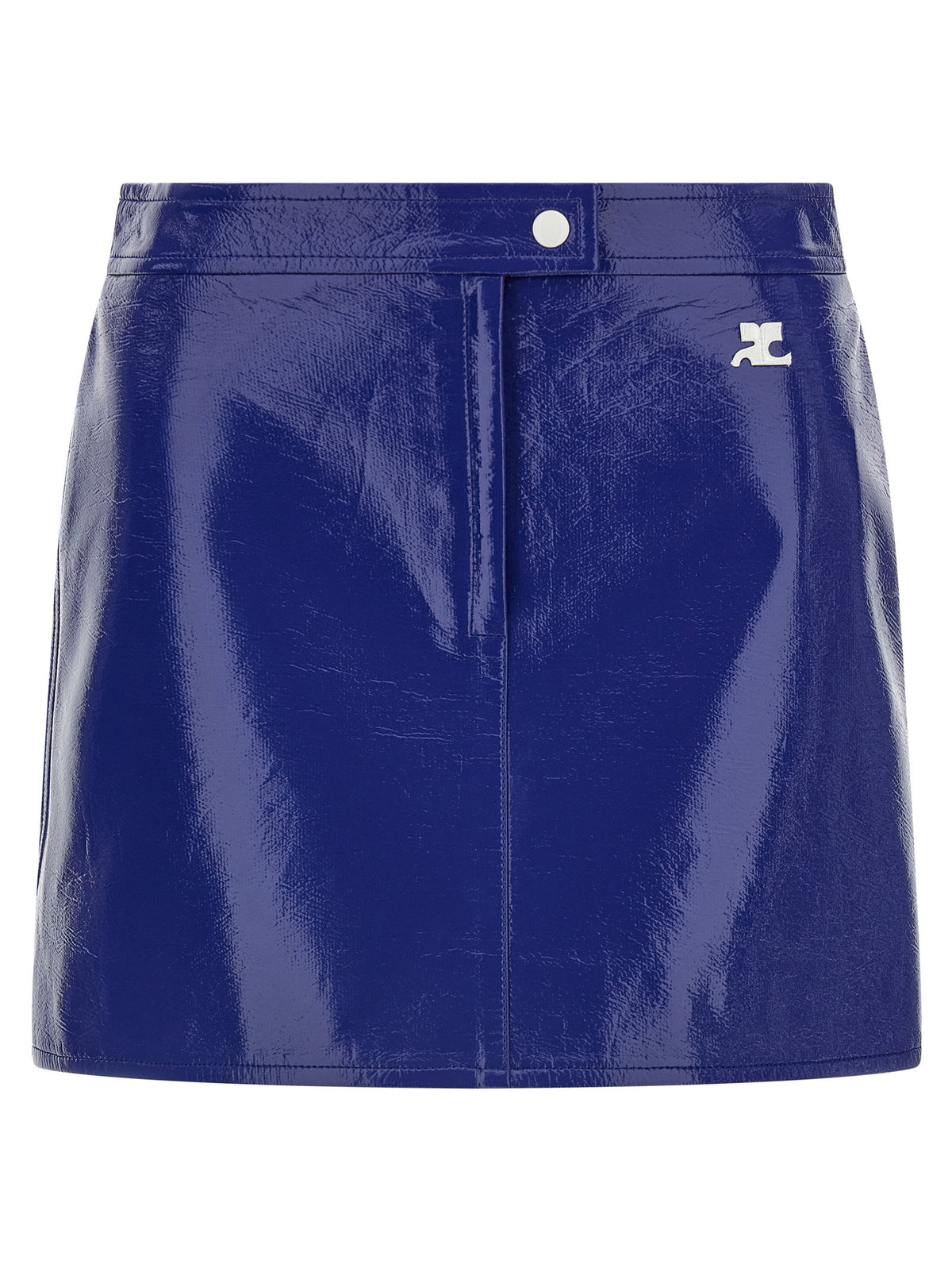 Courreges Reedition Vinyl Skirt