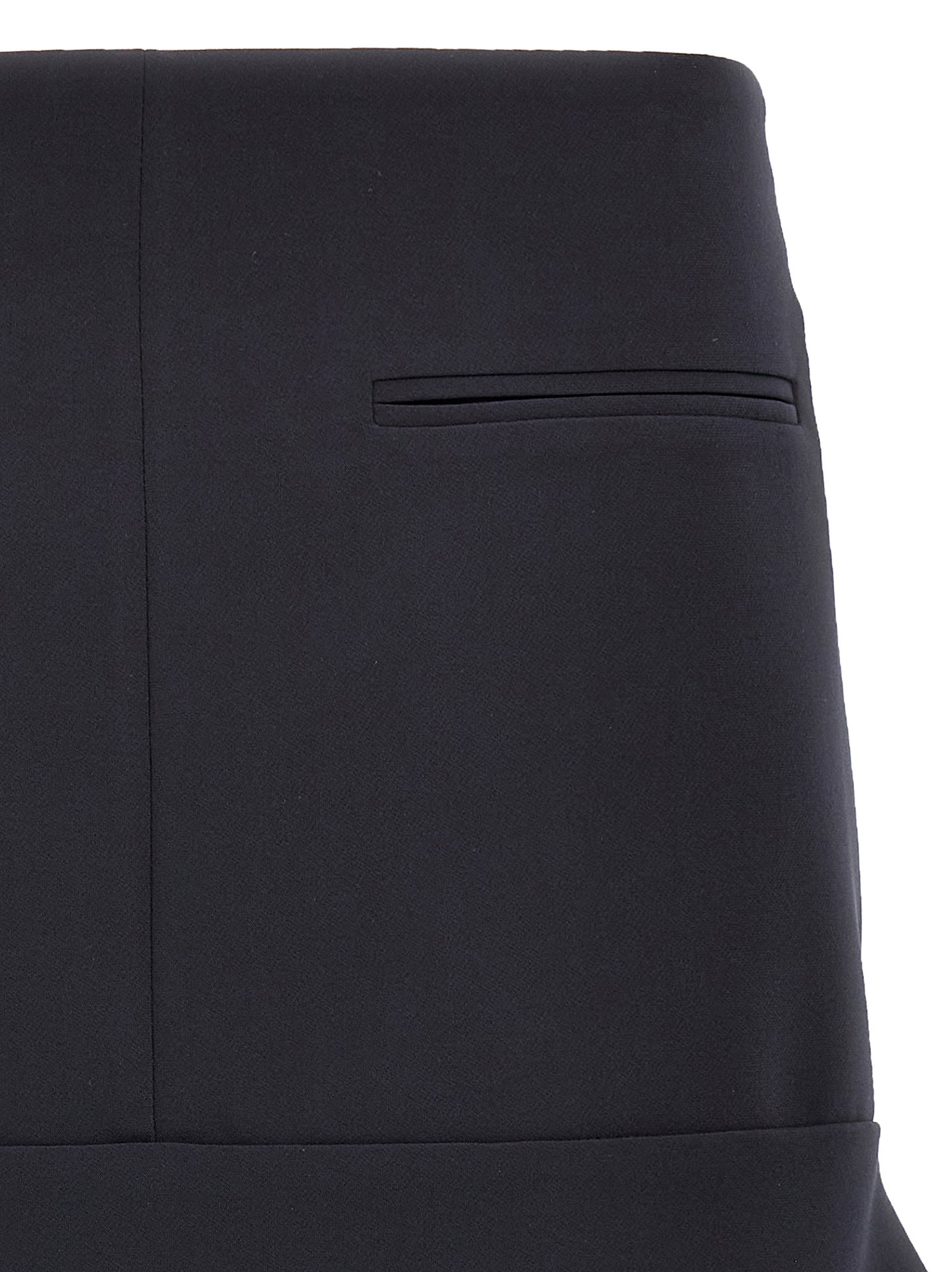 Courreges Reversed Belt Mini Skirt