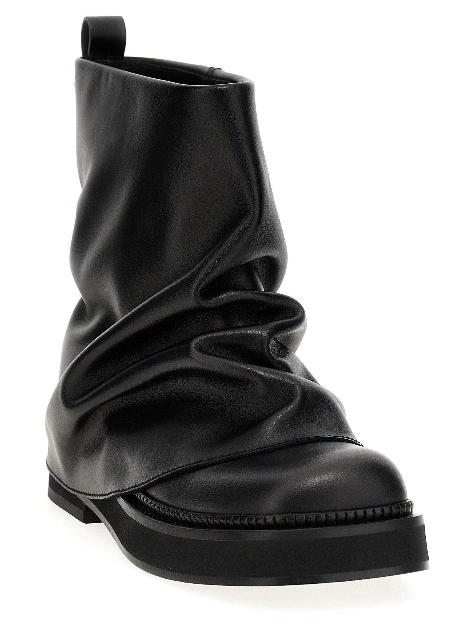 The Attico Mini Robin Combat Ankle Boots
