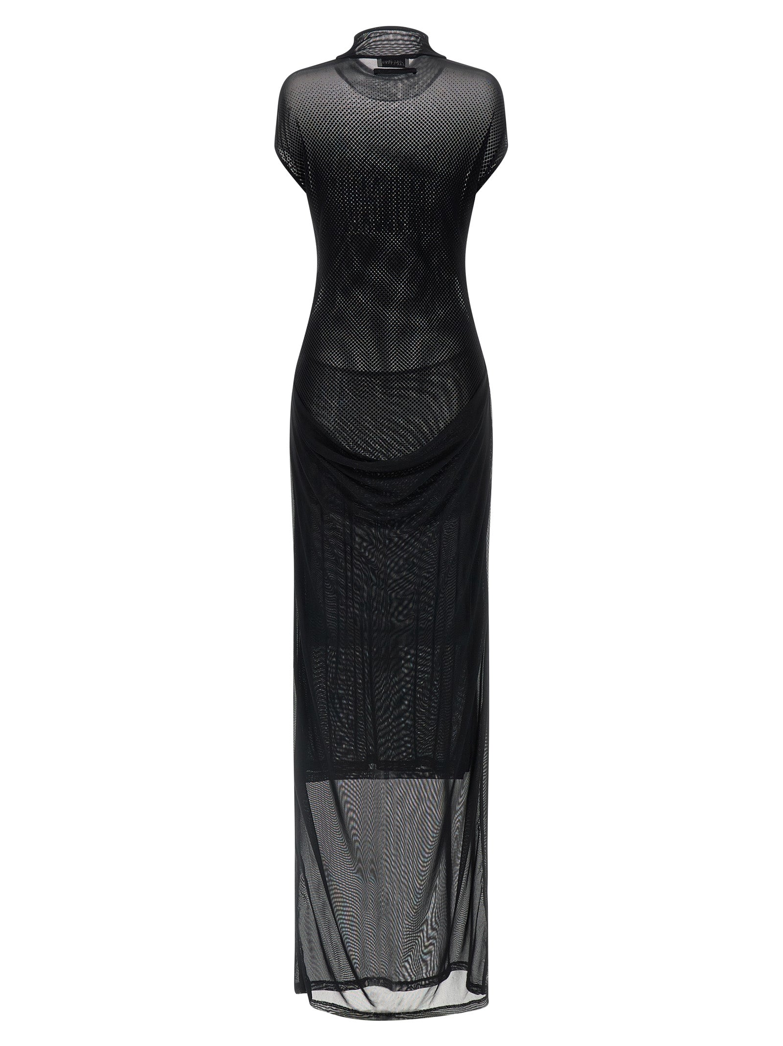 Jean Paul Gaultier Flocked Dress