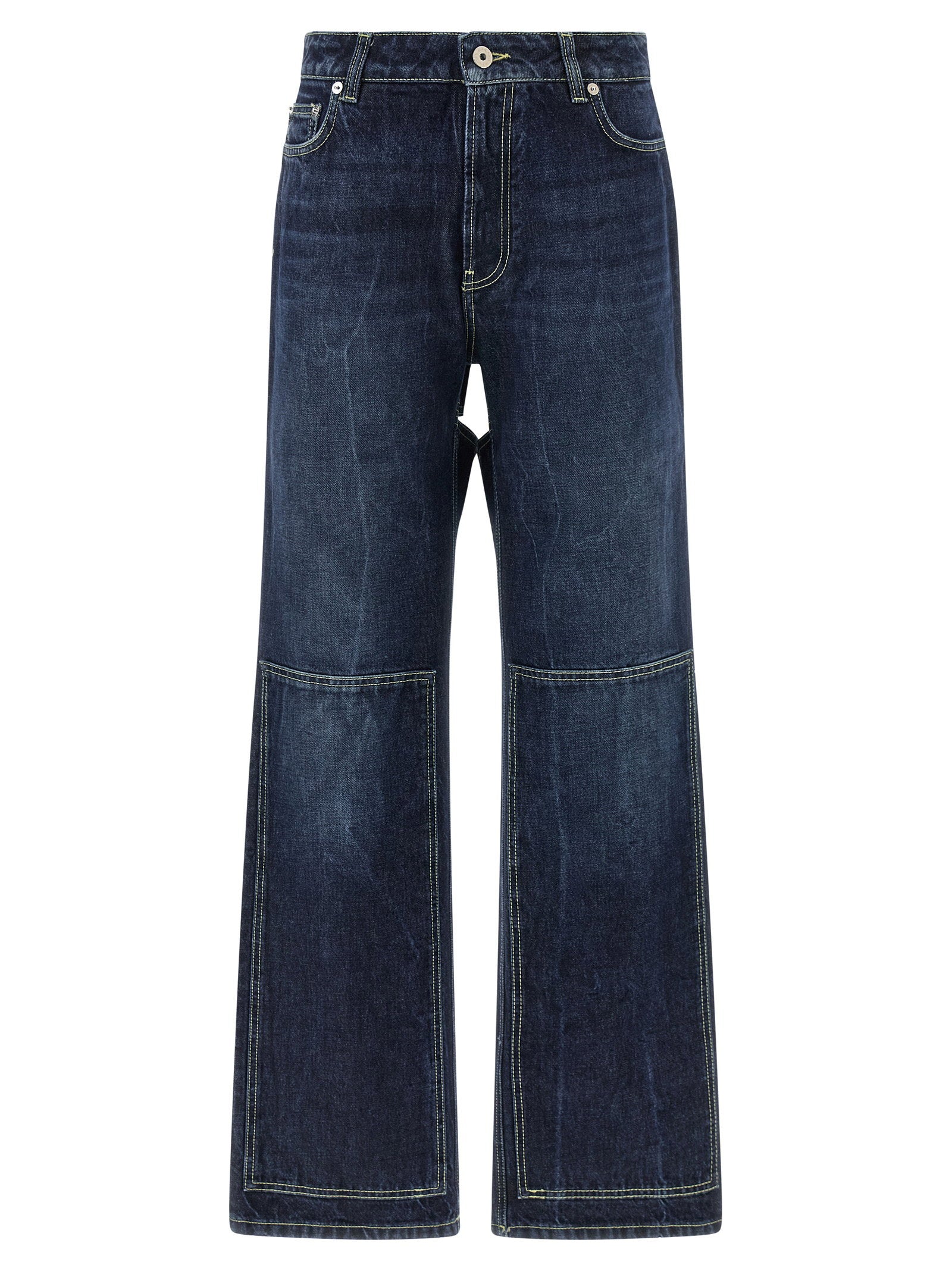 Jean Paul Gaultier The Blue Cut-out Jeans