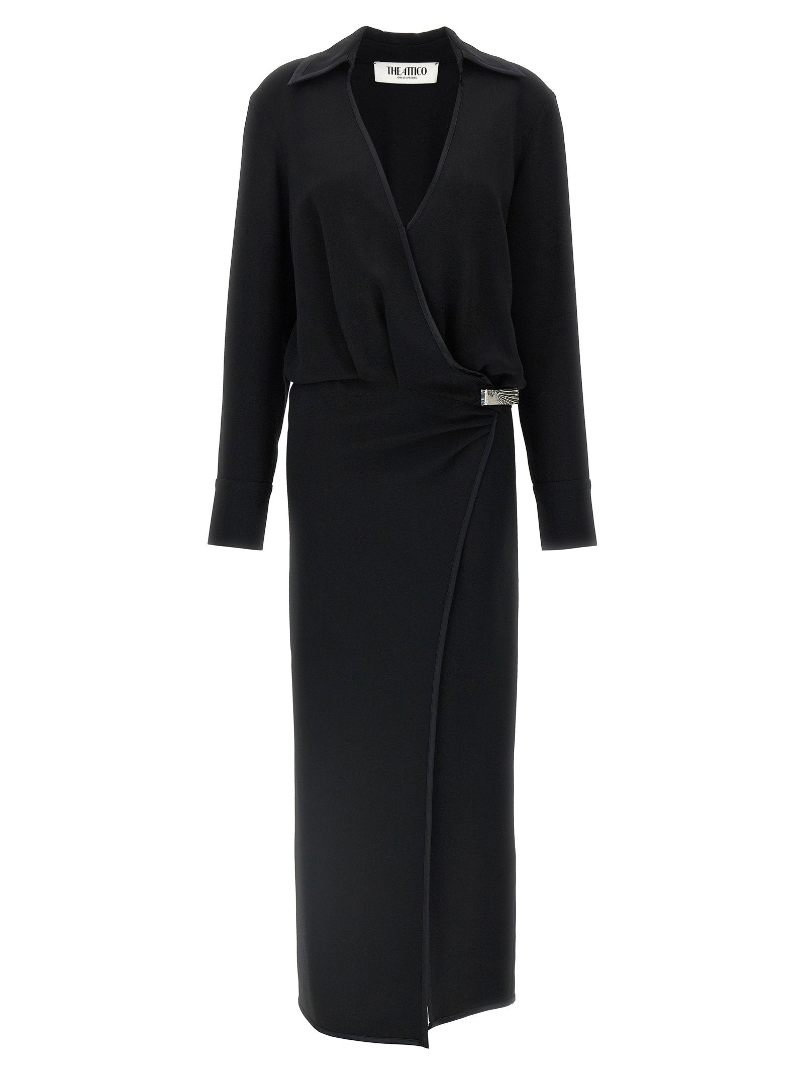 The Attico Wrap Dress