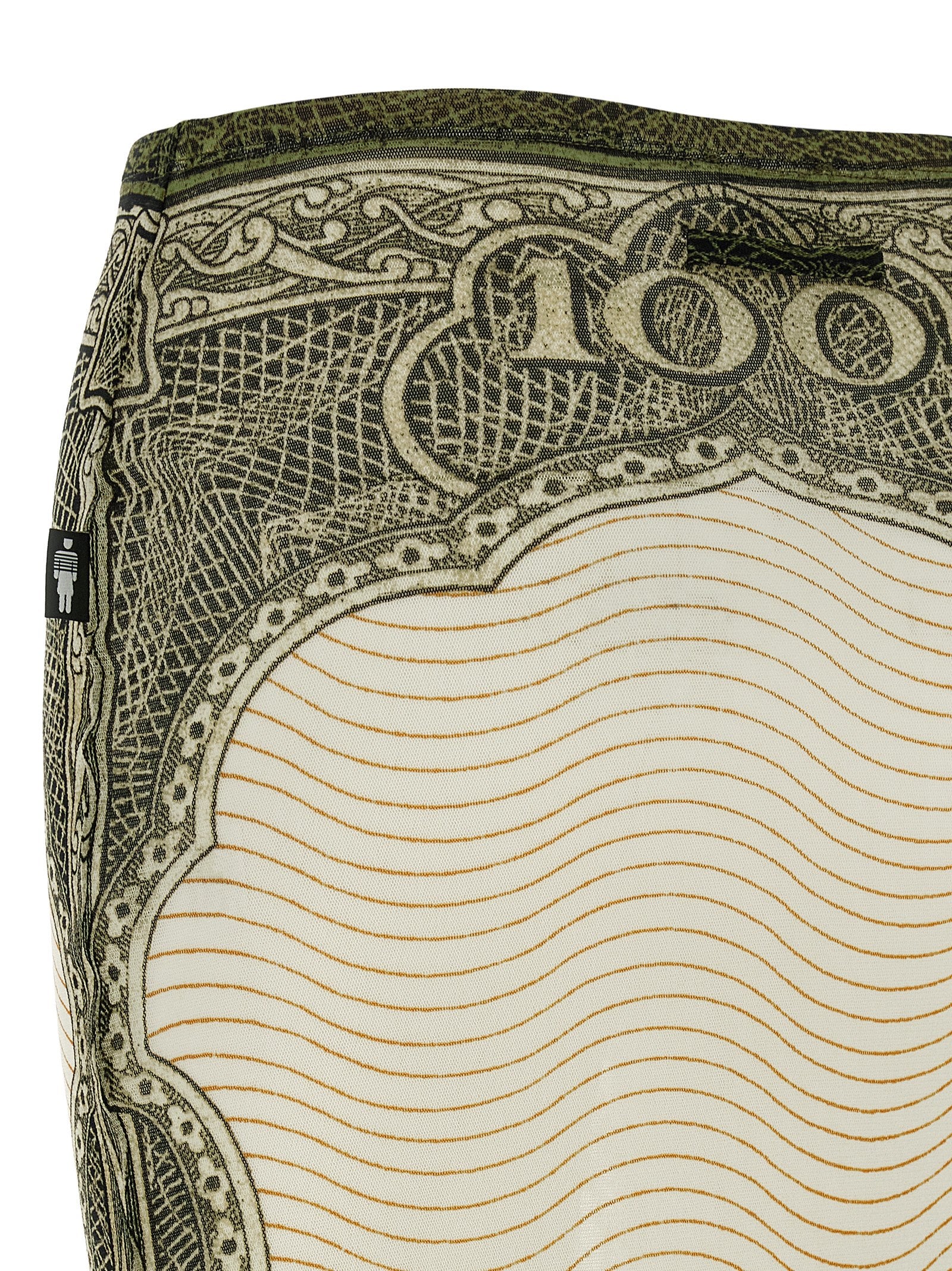 Jean Paul Gaultier Re-edition - The Green Cartouche Skirt