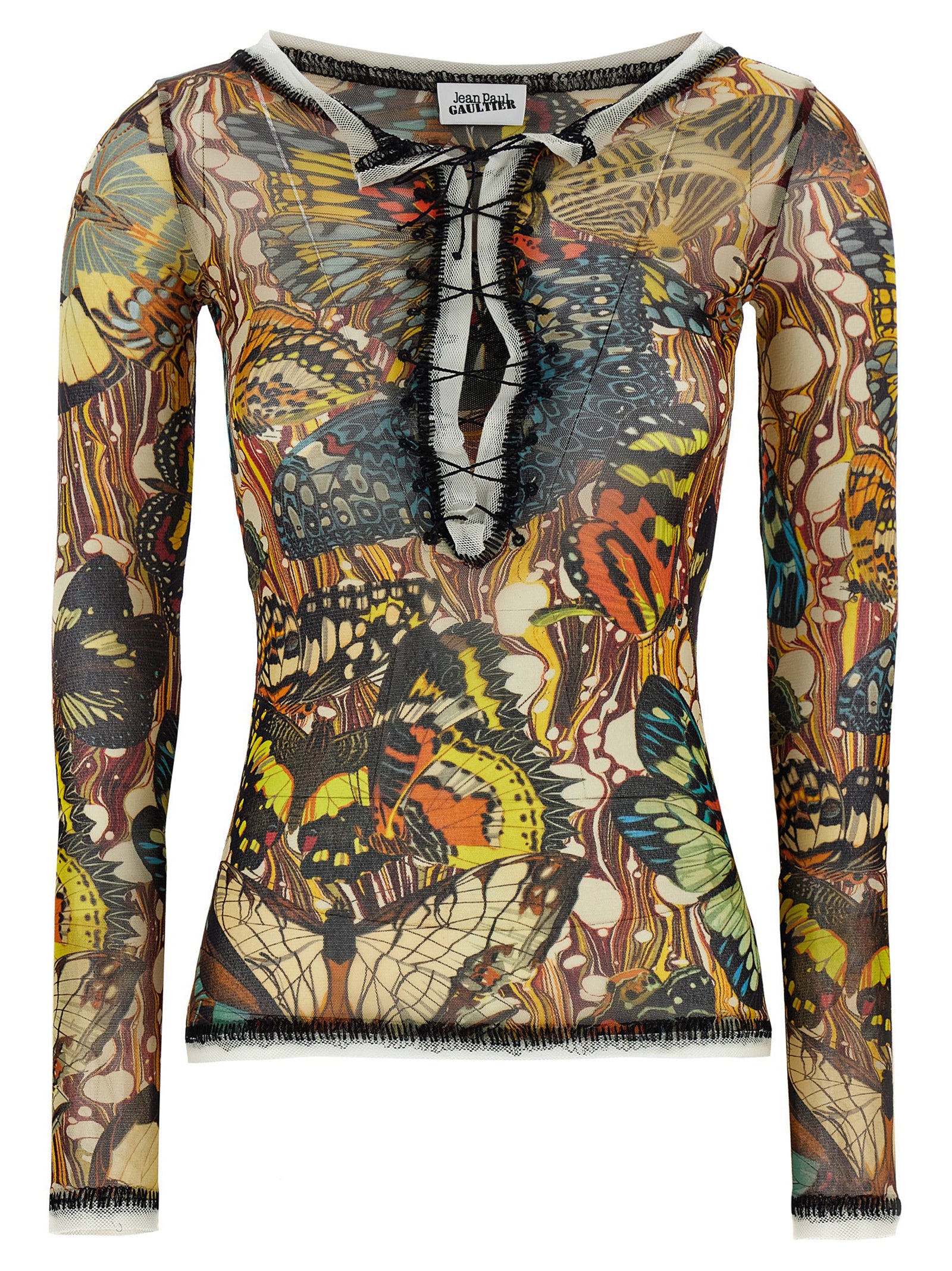 Jean Paul Gaultier Re-edition - The Yellow Butterfly Cardigan