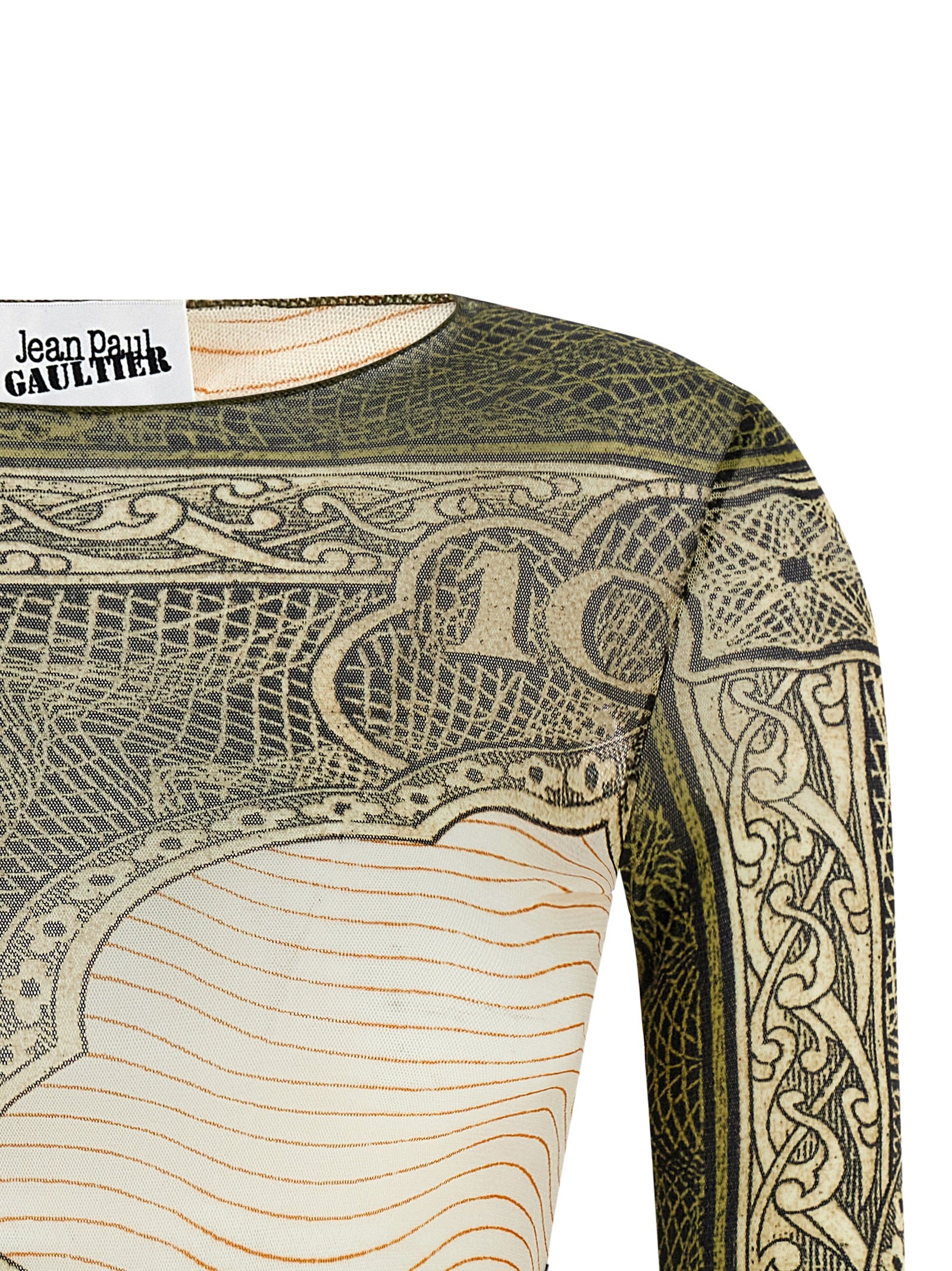 Jean Paul Gaultier Re-edition - The Green Cartouche Top