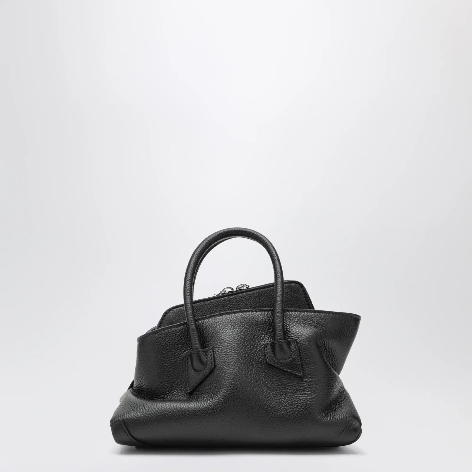 The Attico La Passeggiata Mini bag in black leather