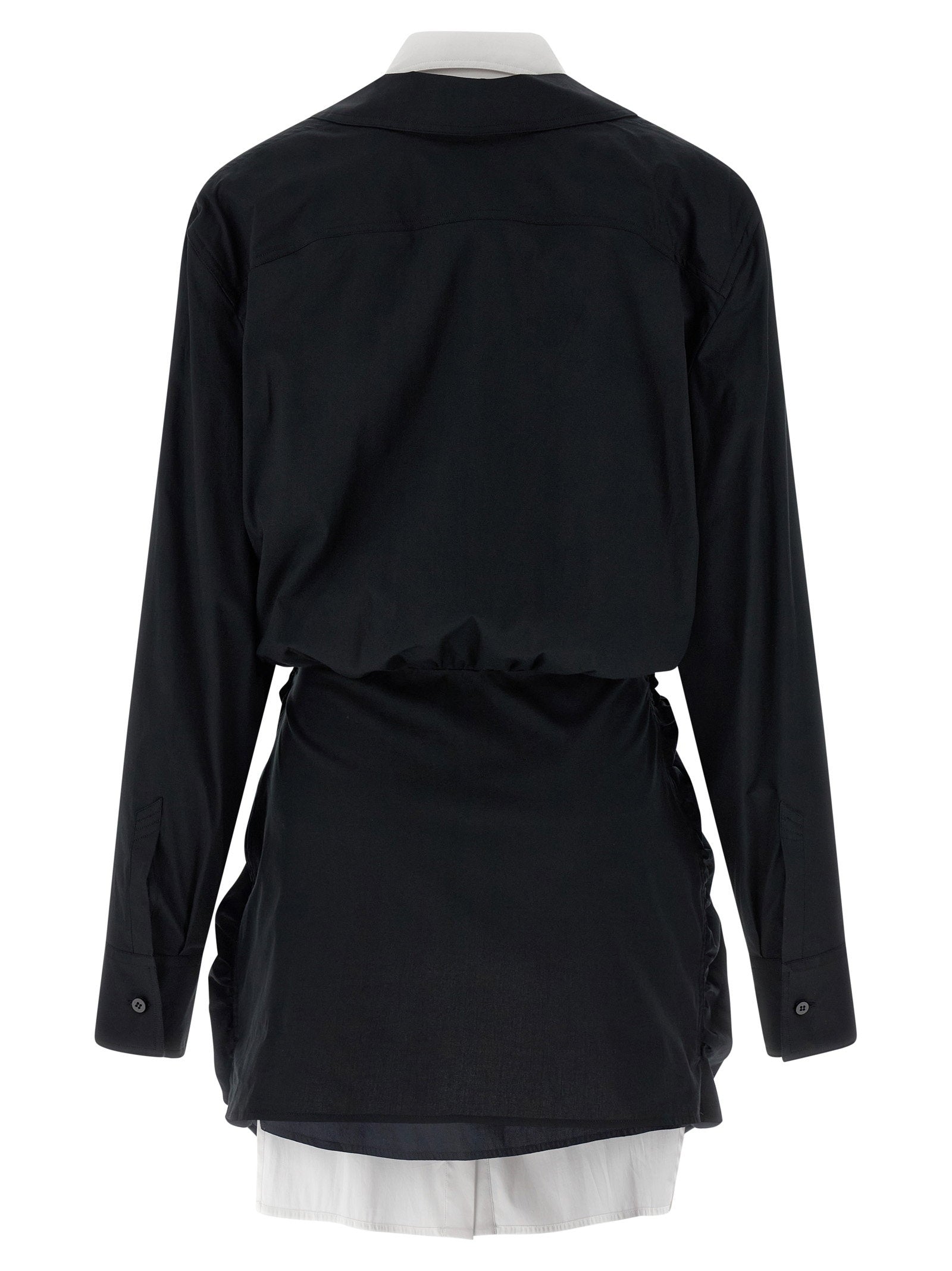 The Attico Double Layer Shirt Dress