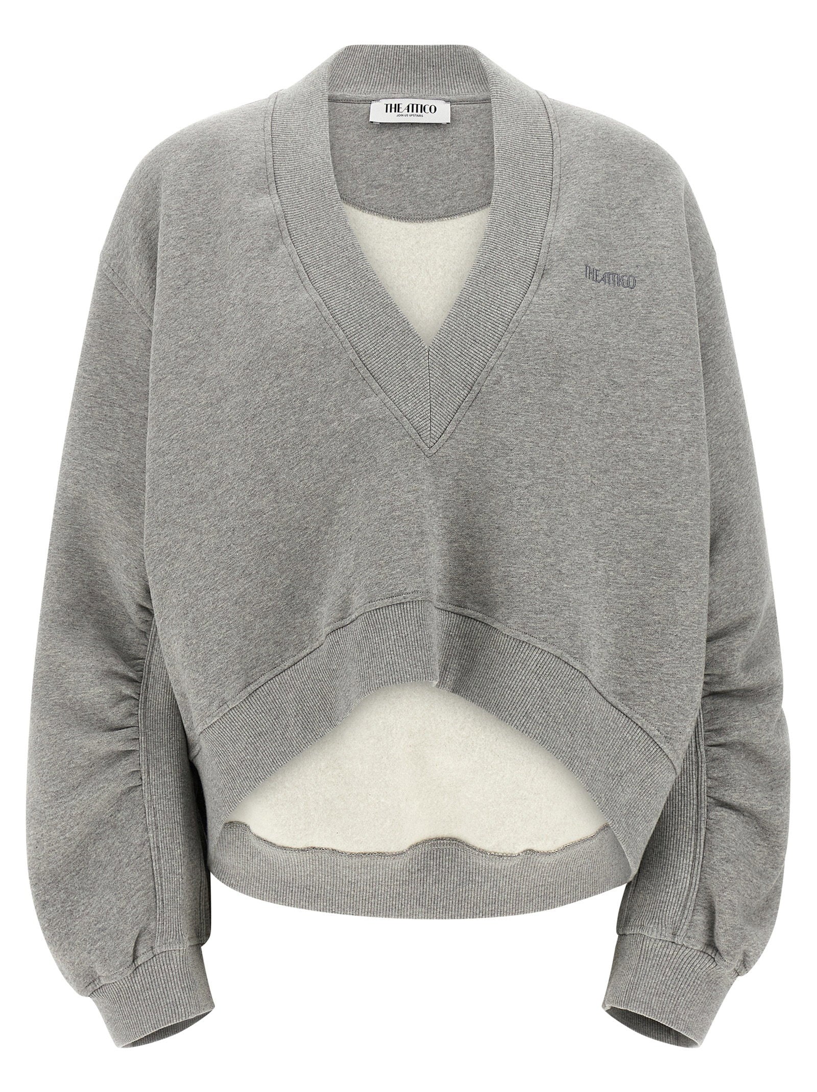 The Attico Logo Embroidery Sweatshirt