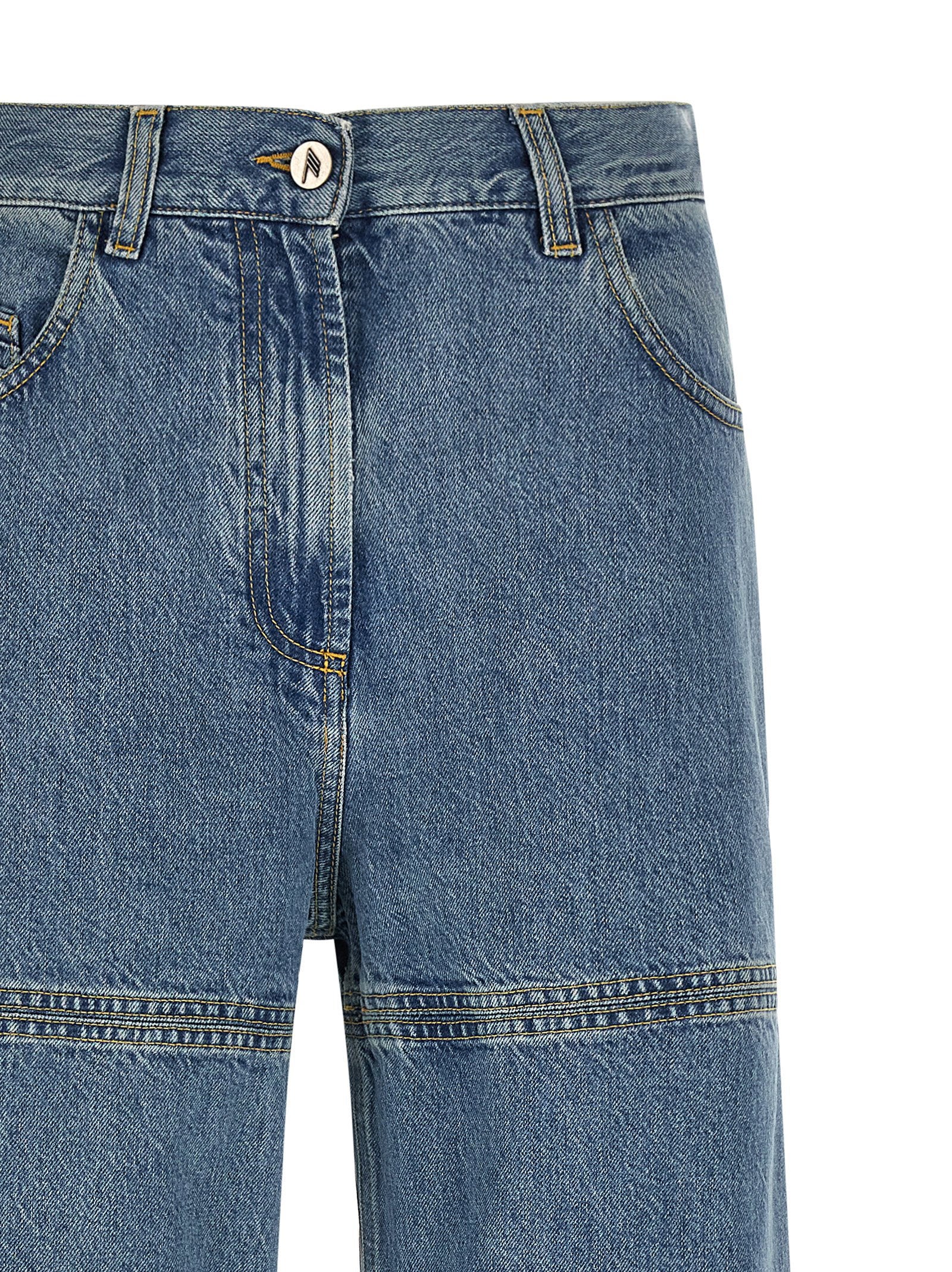 The Attico Cut-out Jeans