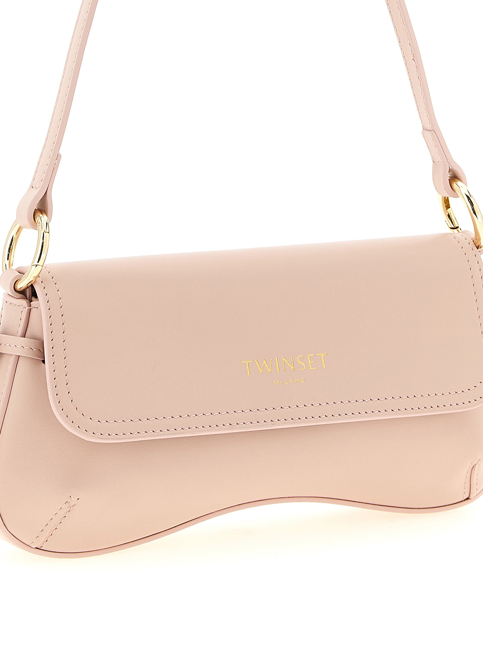 Twin Set Leather Shoulder Bag