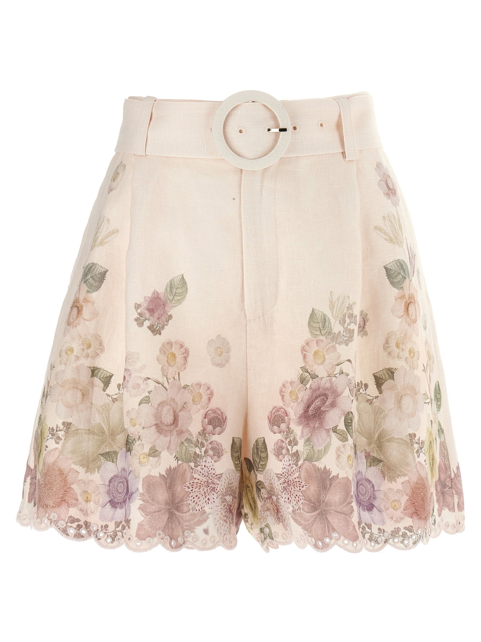 Twin Set Linen Shorts