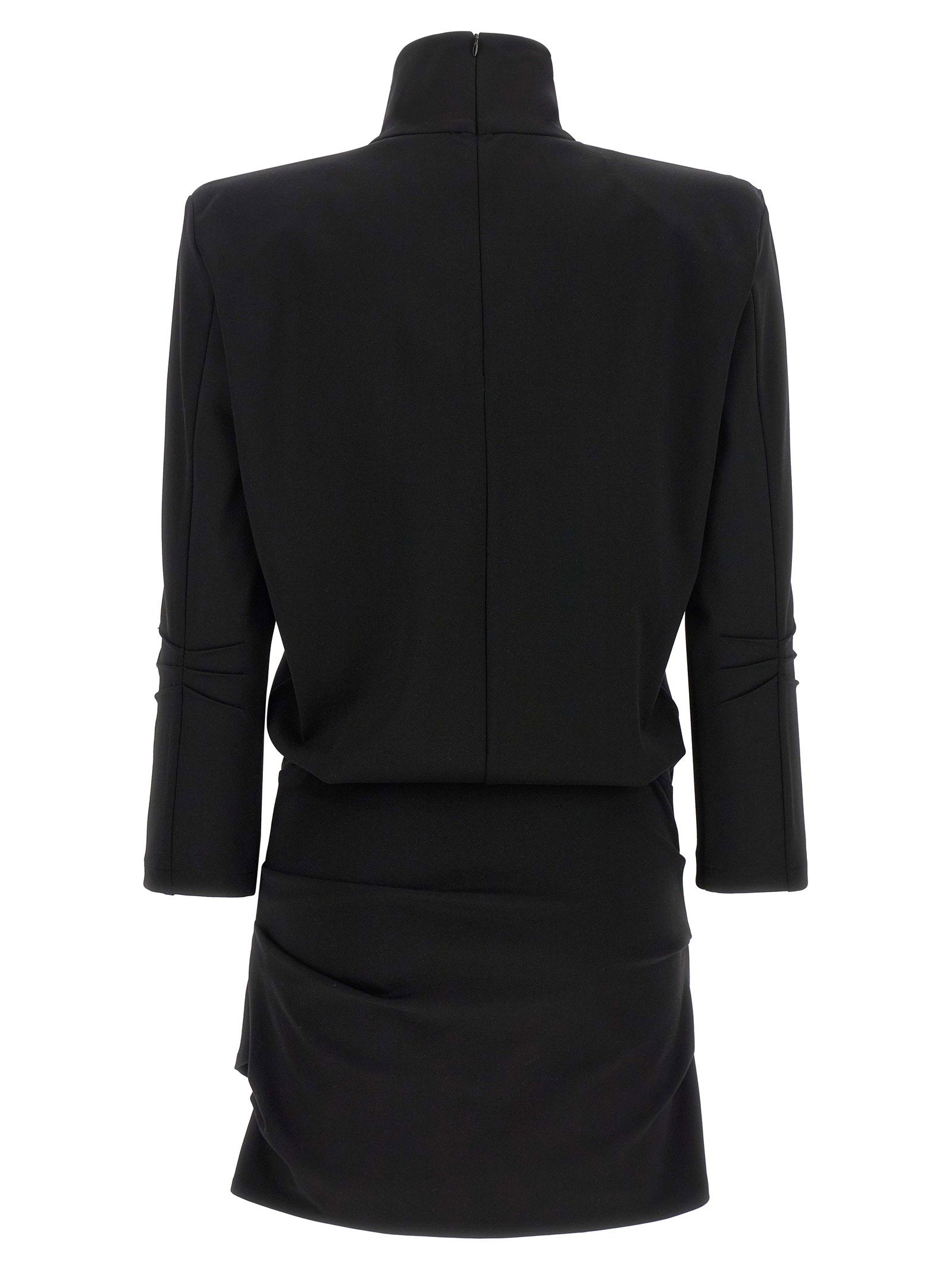 The Attico Structured Shoulder Dress