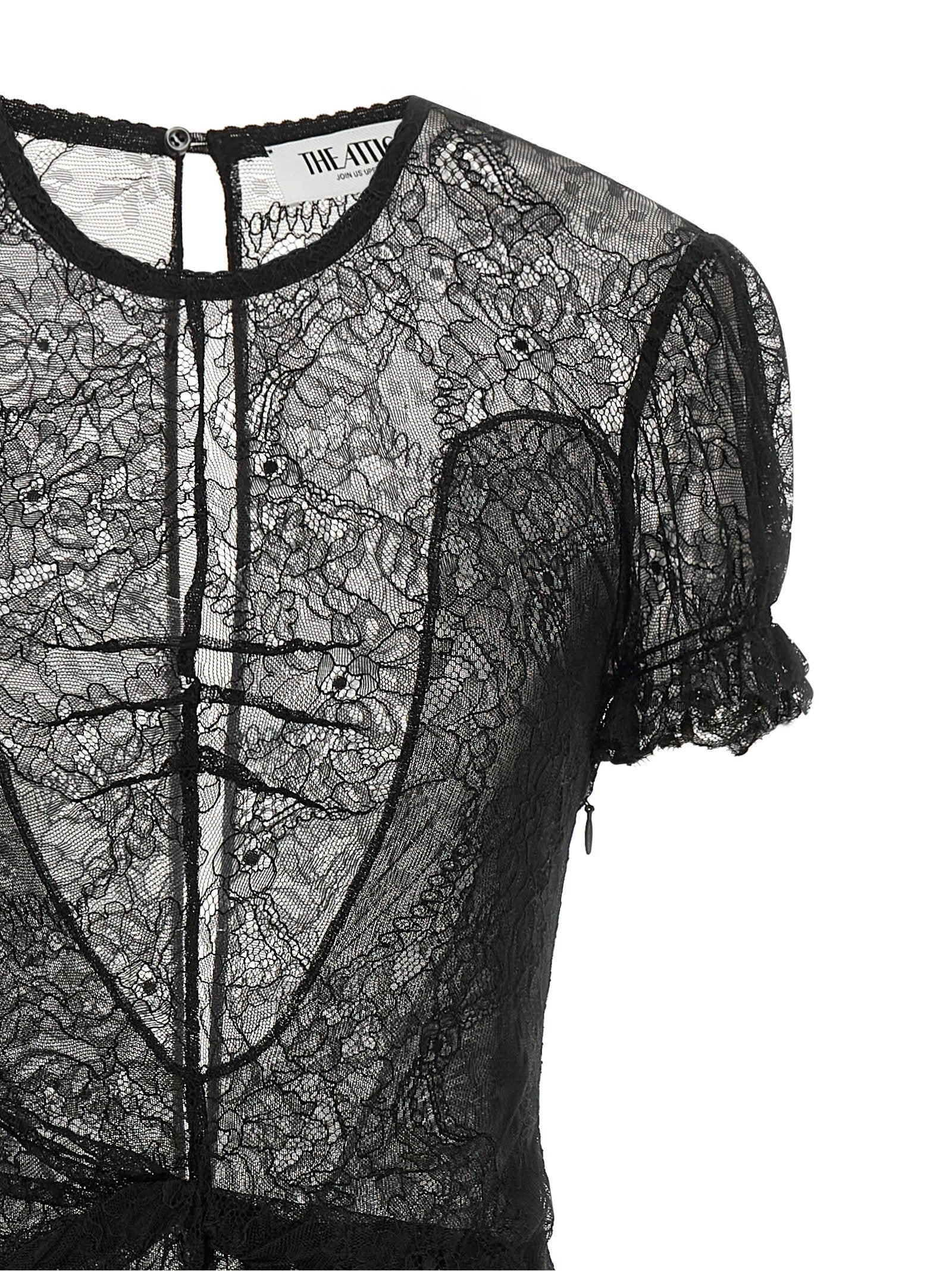 The Attico Lace Dress