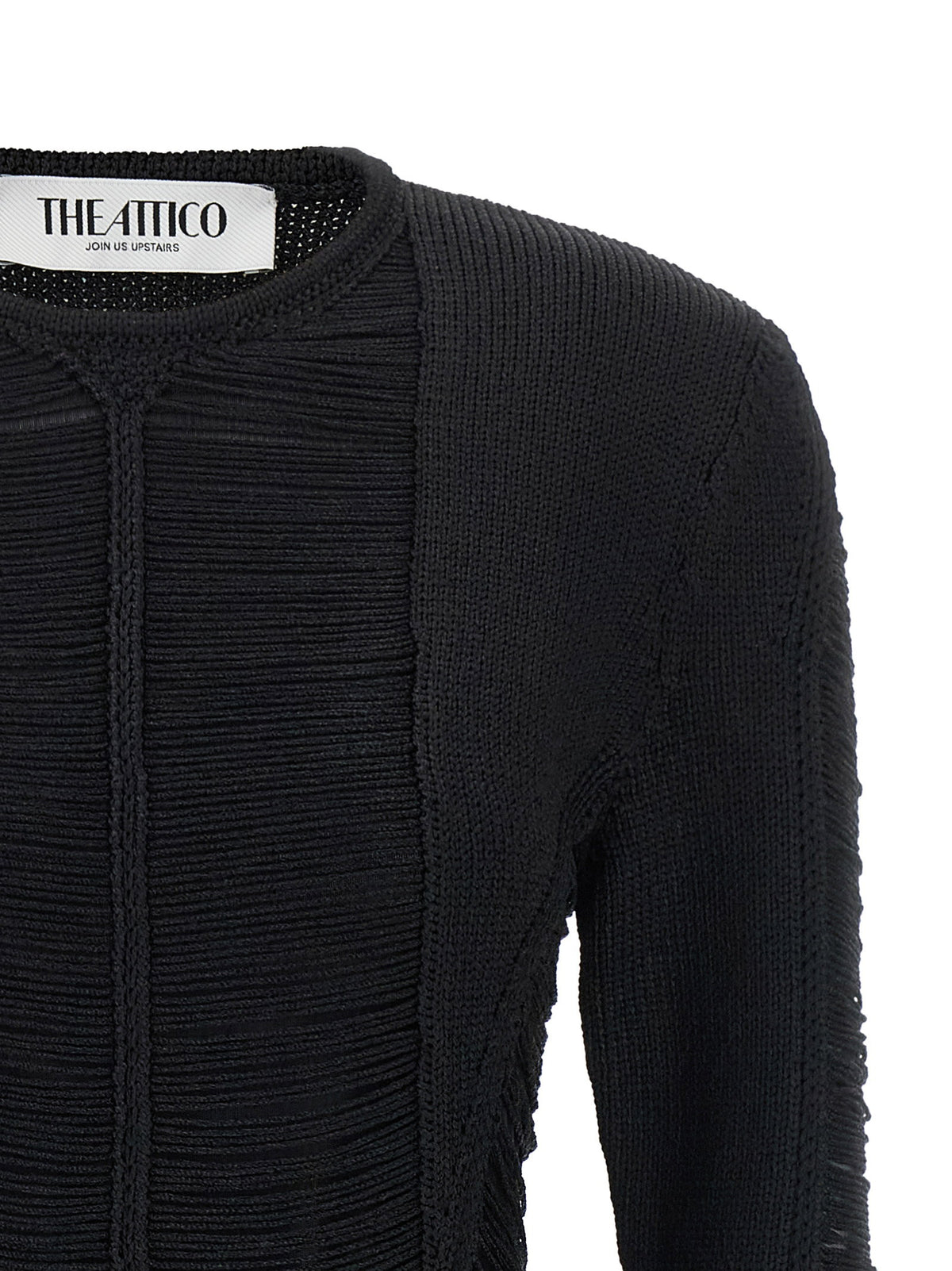 The Attico Fringed Dress
