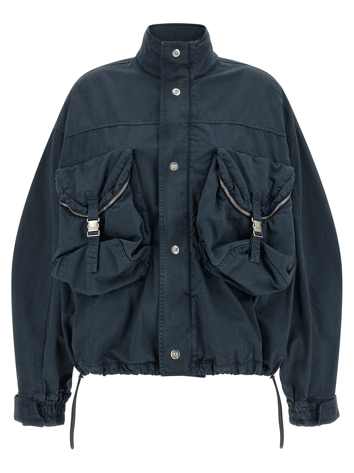 The Attico Blue Utility Bomber Jacket