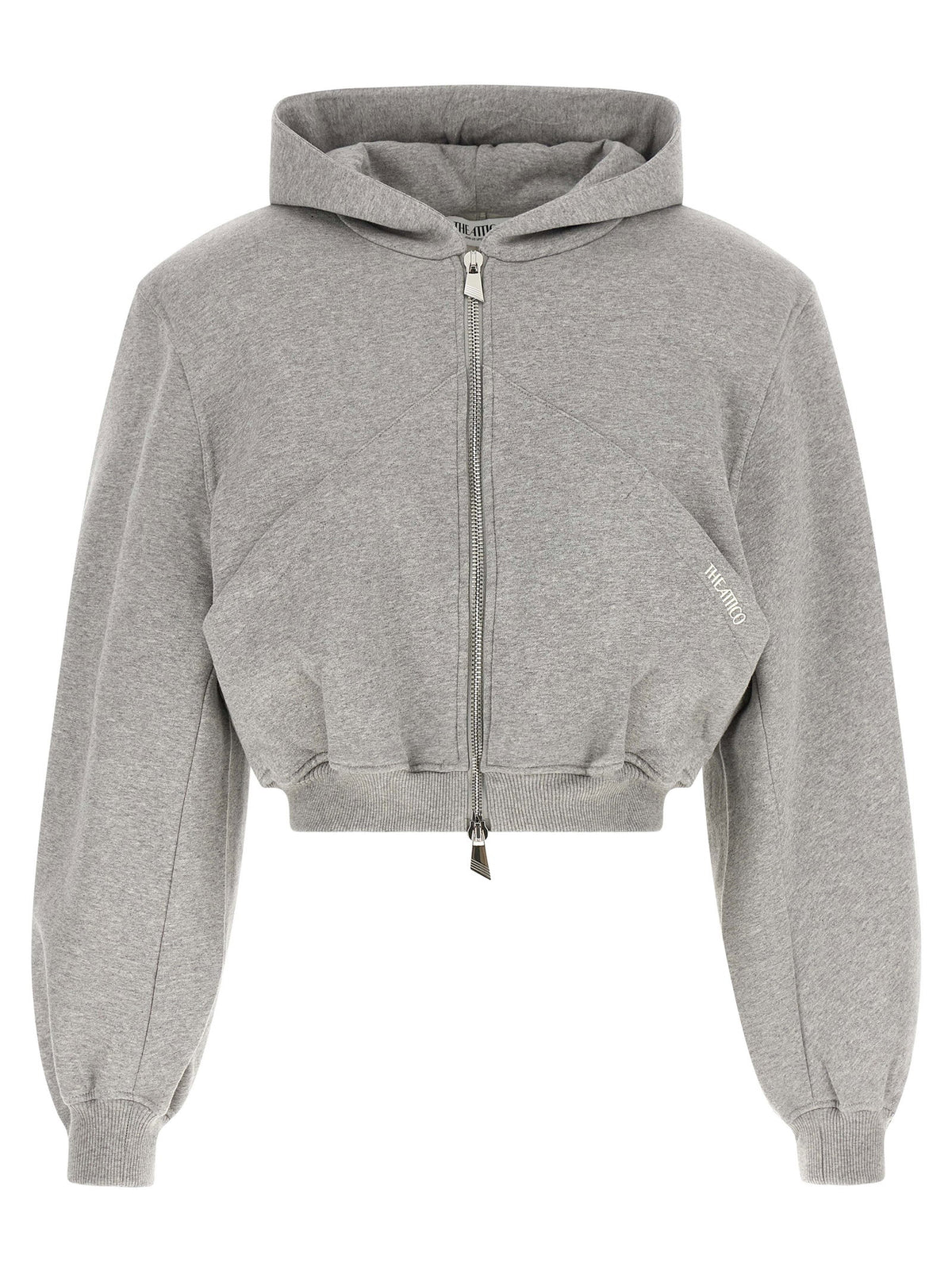 The Attico Cropped Hoodie