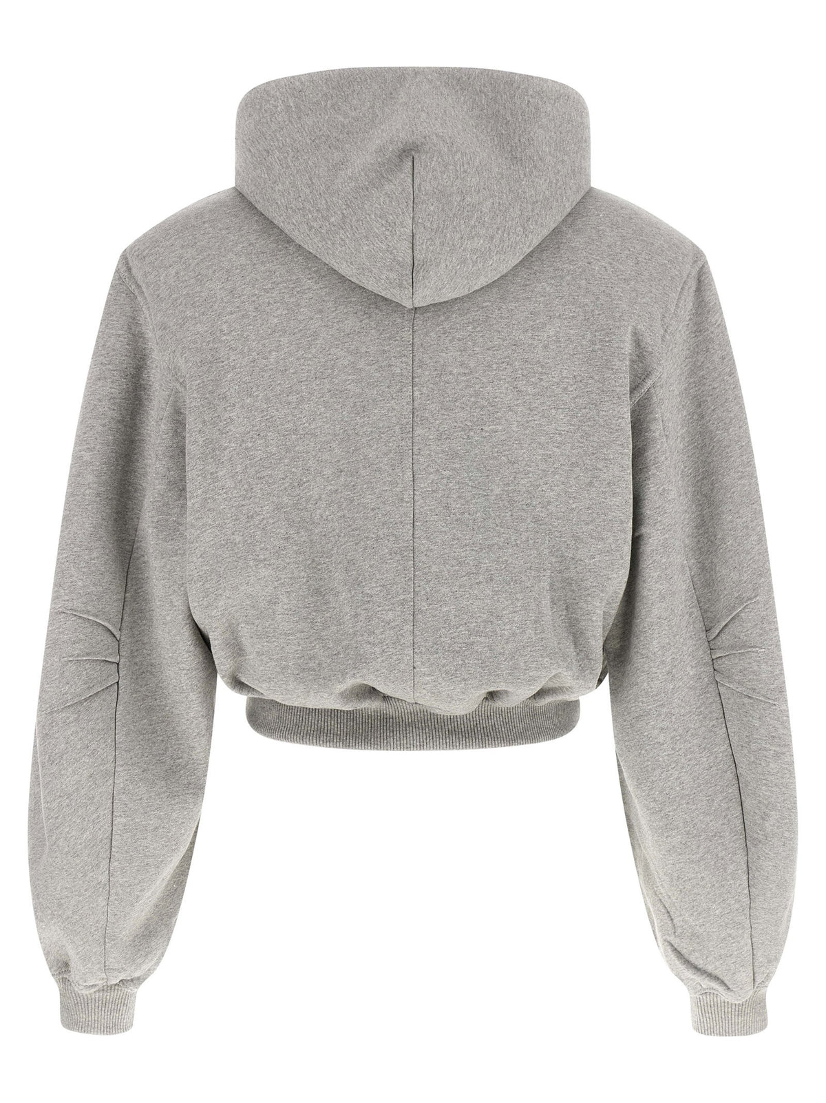 The Attico Cropped Hoodie